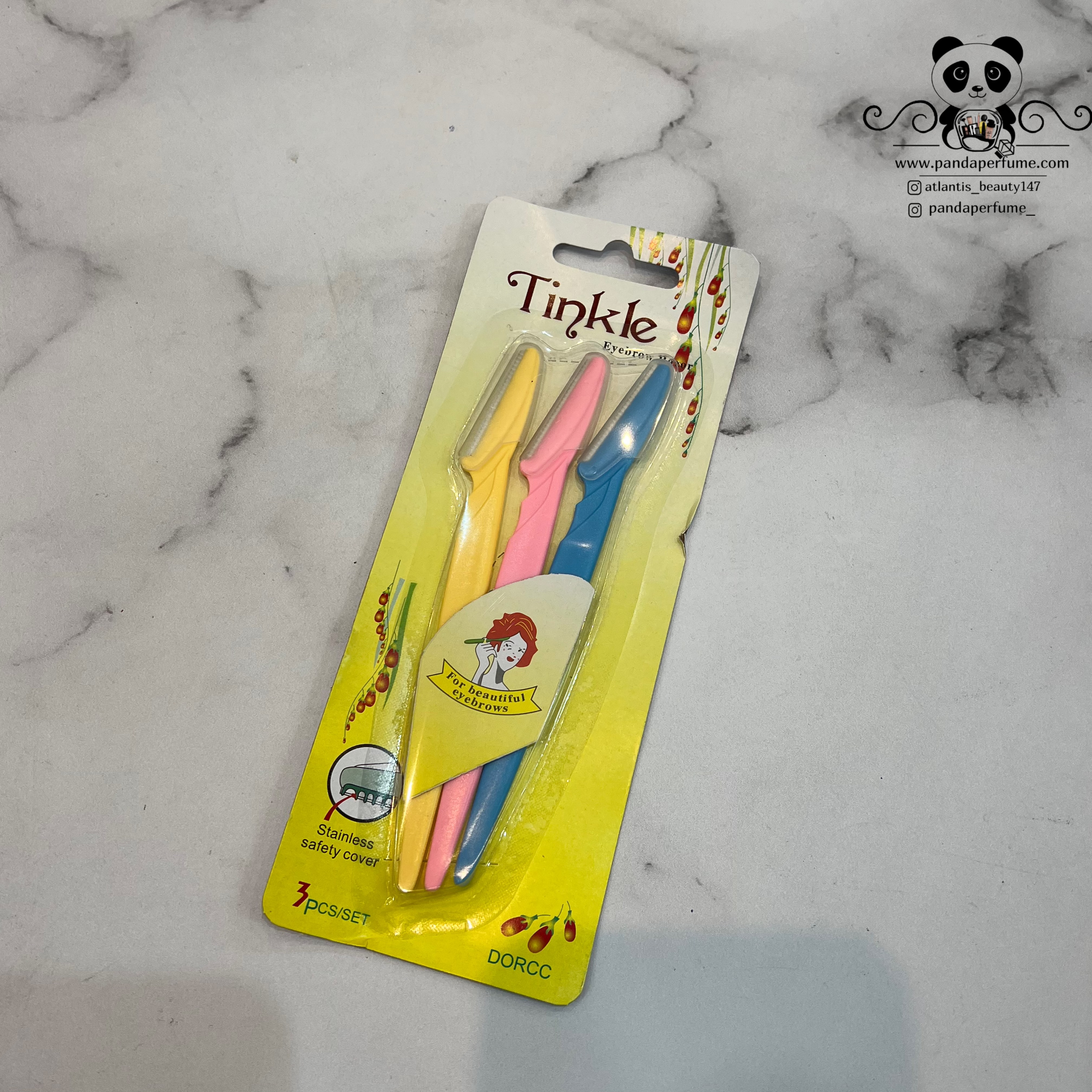 تیغ ابرو و صورت Tinkle بسته 3 عددی LI-0001b3