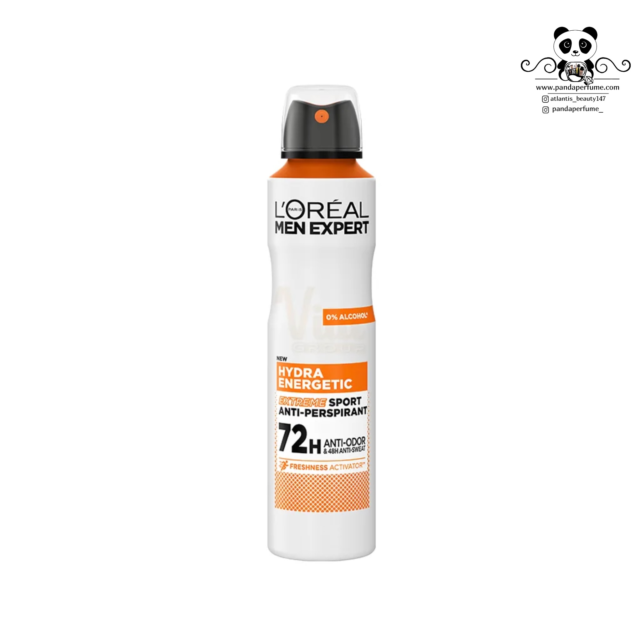 اسپری ضد تعریق مردانه 72 ساعته لورال | Loreal  Hydra Energetic 