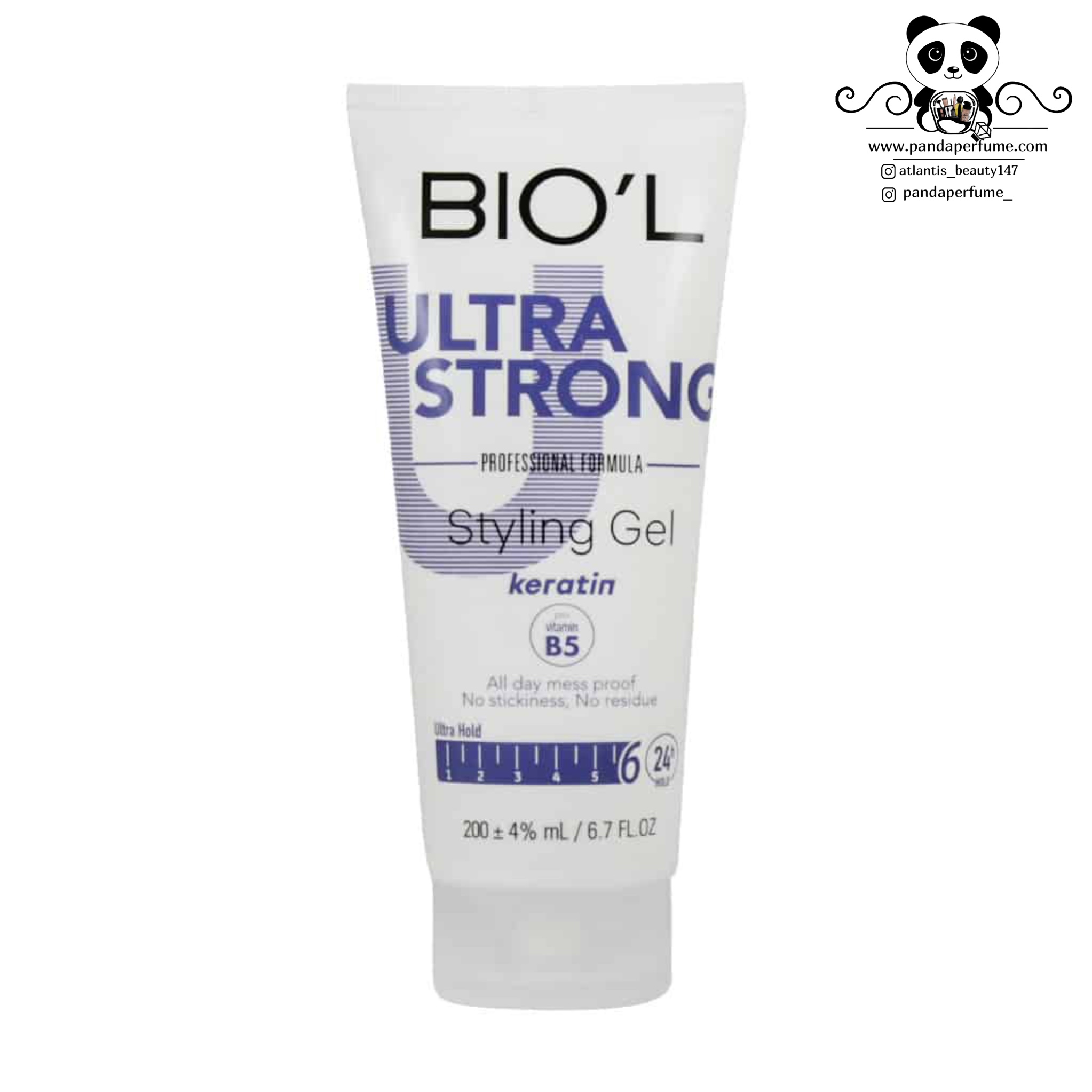 ژل مو تیوپی بیول مدل الترا Ultra Strong Hold Hair Gel