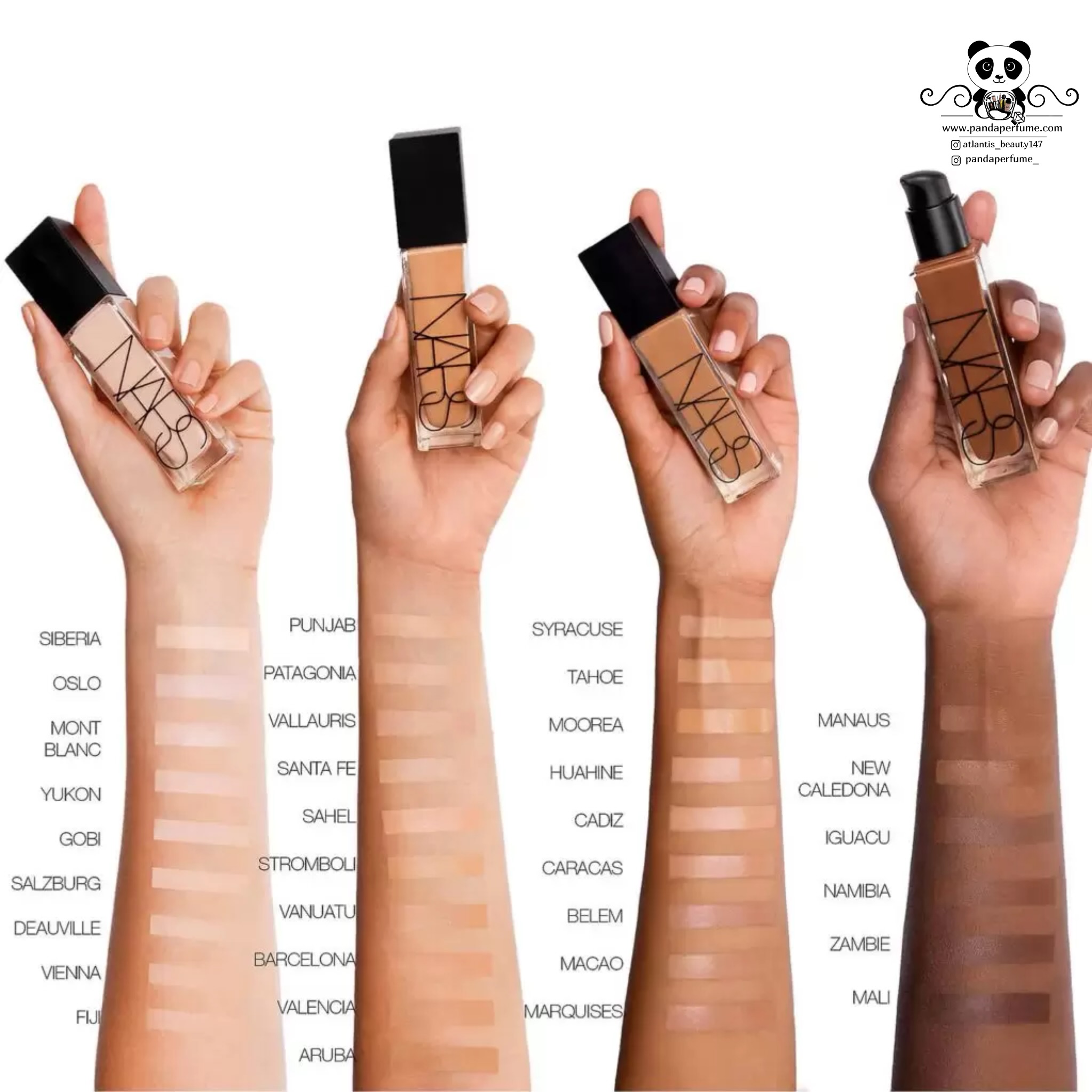 کرم پودر نارس اصل  | NARS  Natural Radiant