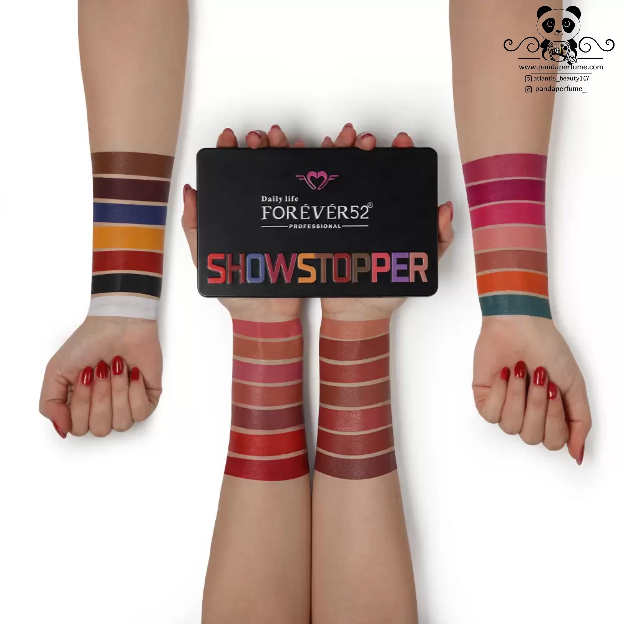 پالت رژلب فوراور52 (SHL001) | FOREVER52 Showstopper 28 Color Lip Palette SHL001 – 58.8 gr