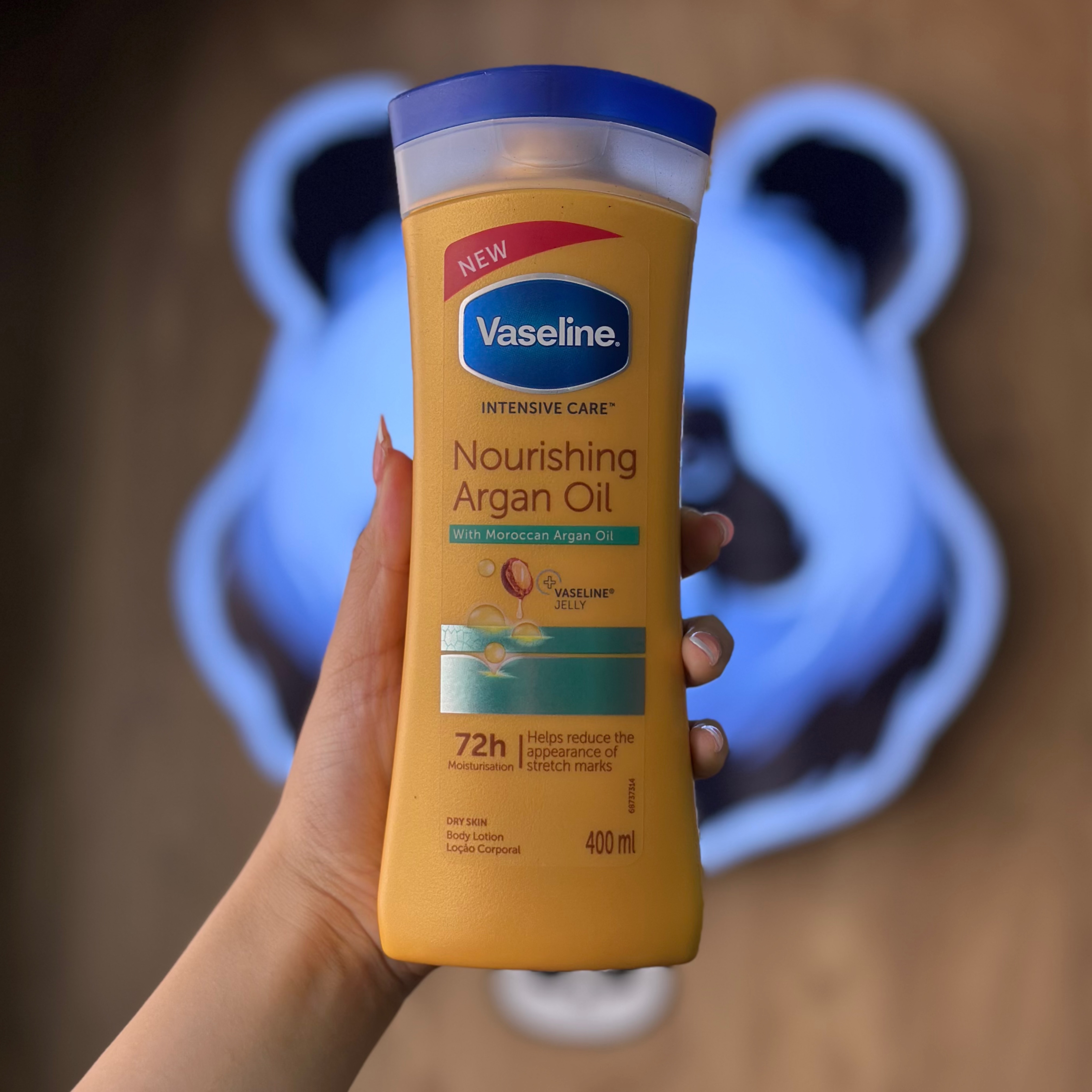 لوسیون بدن وازلین Vaseline Nourishing Argan Oil Body Lotion
