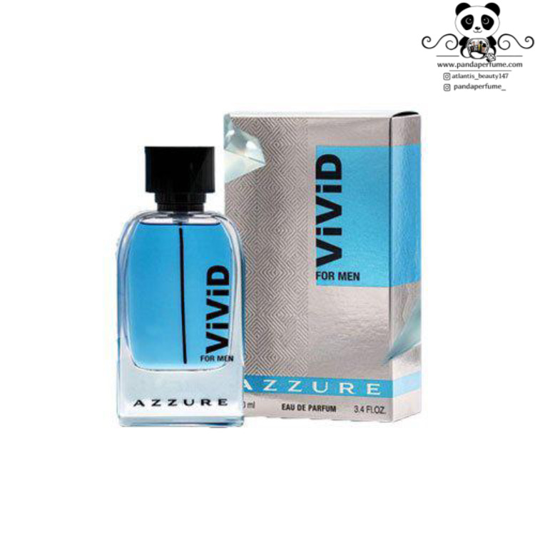 ادکلن مردانه آزارو ویزیت فرگرانس ورد ویوید (Fragrance World VIVID Azzuro) 