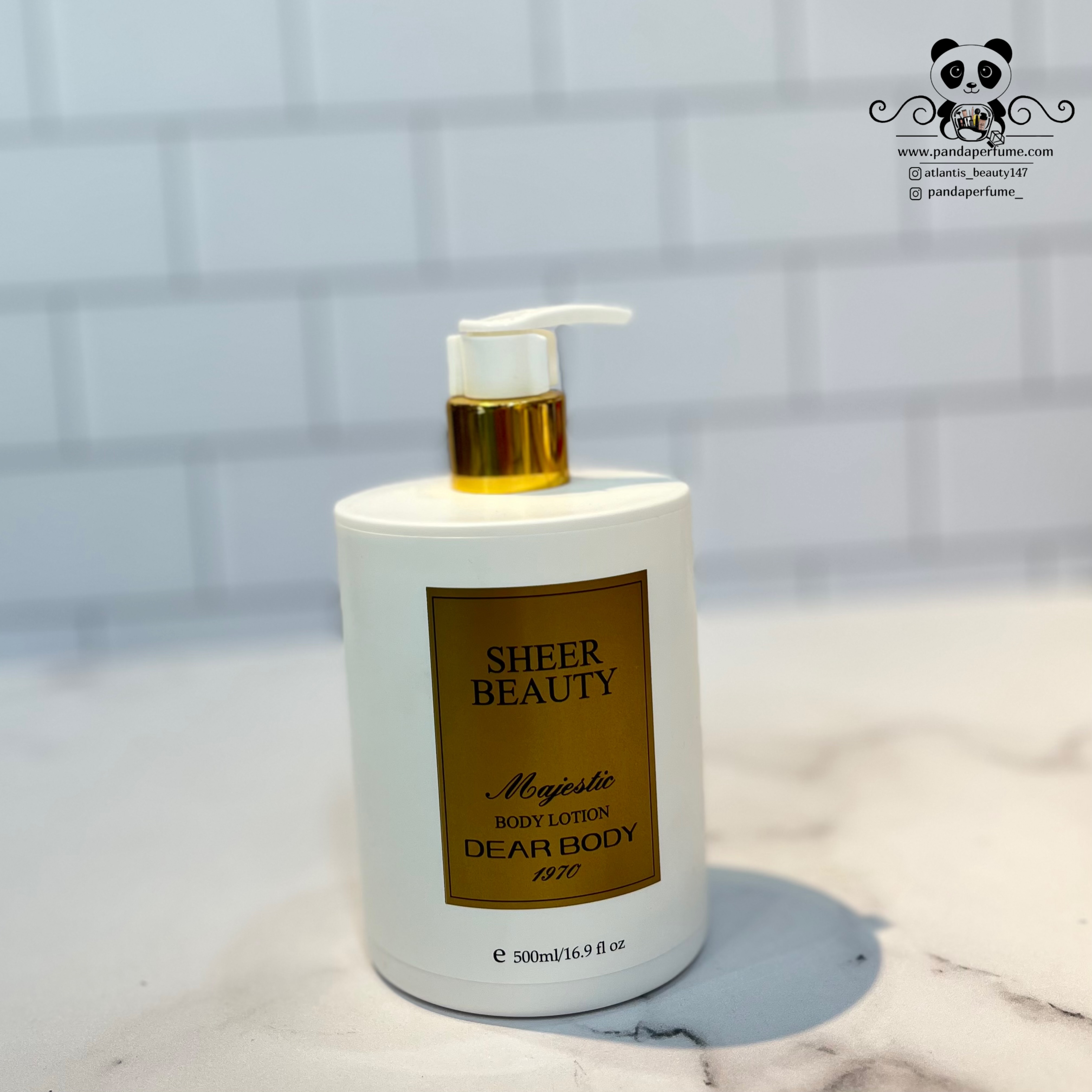 لوسیون بدن دیربادی مدل | Sheer beauty Body Lotion For Women 500 ML