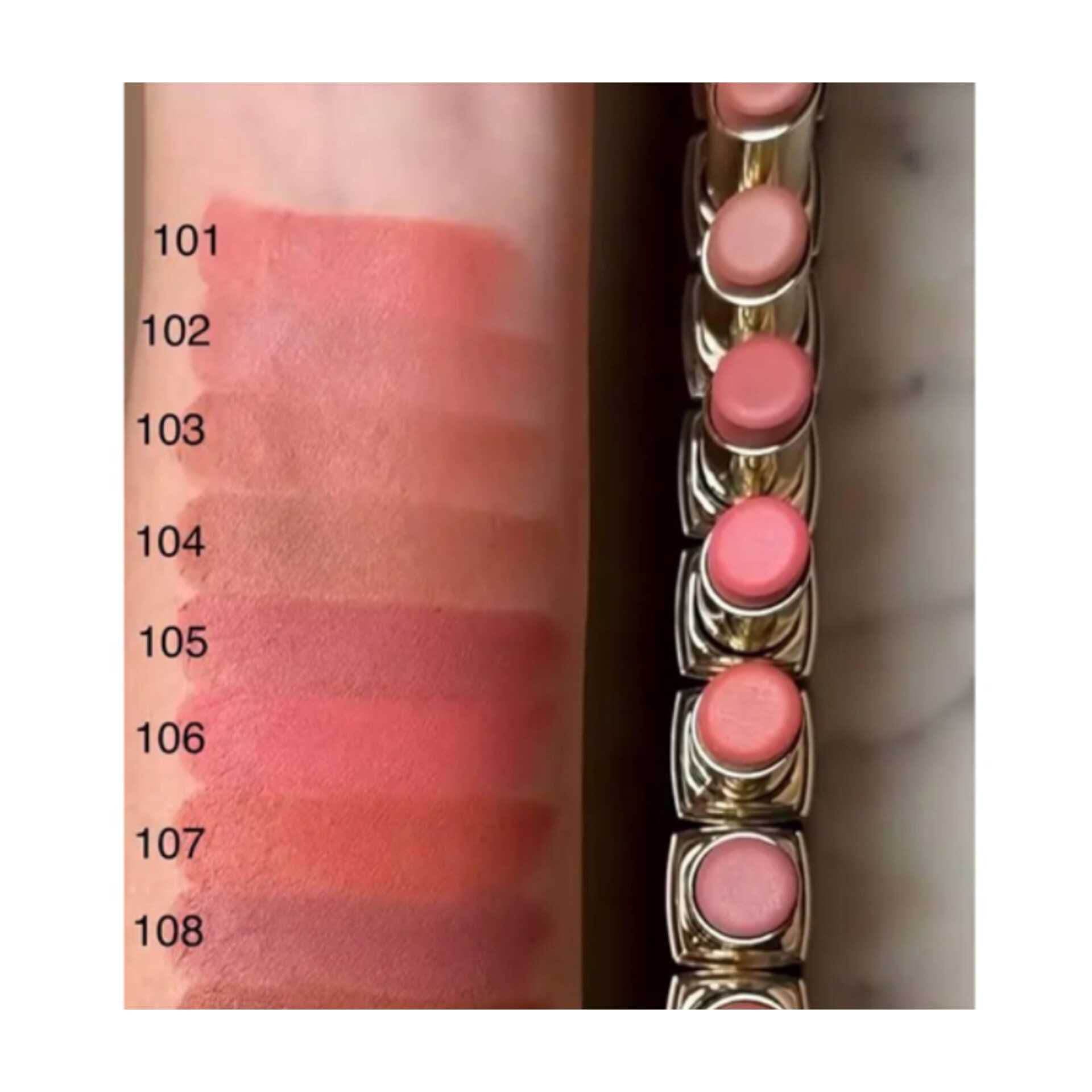 رژ لب پیور مات گلدن رز | GOLDEN ROSE Pure Matte Lipstick