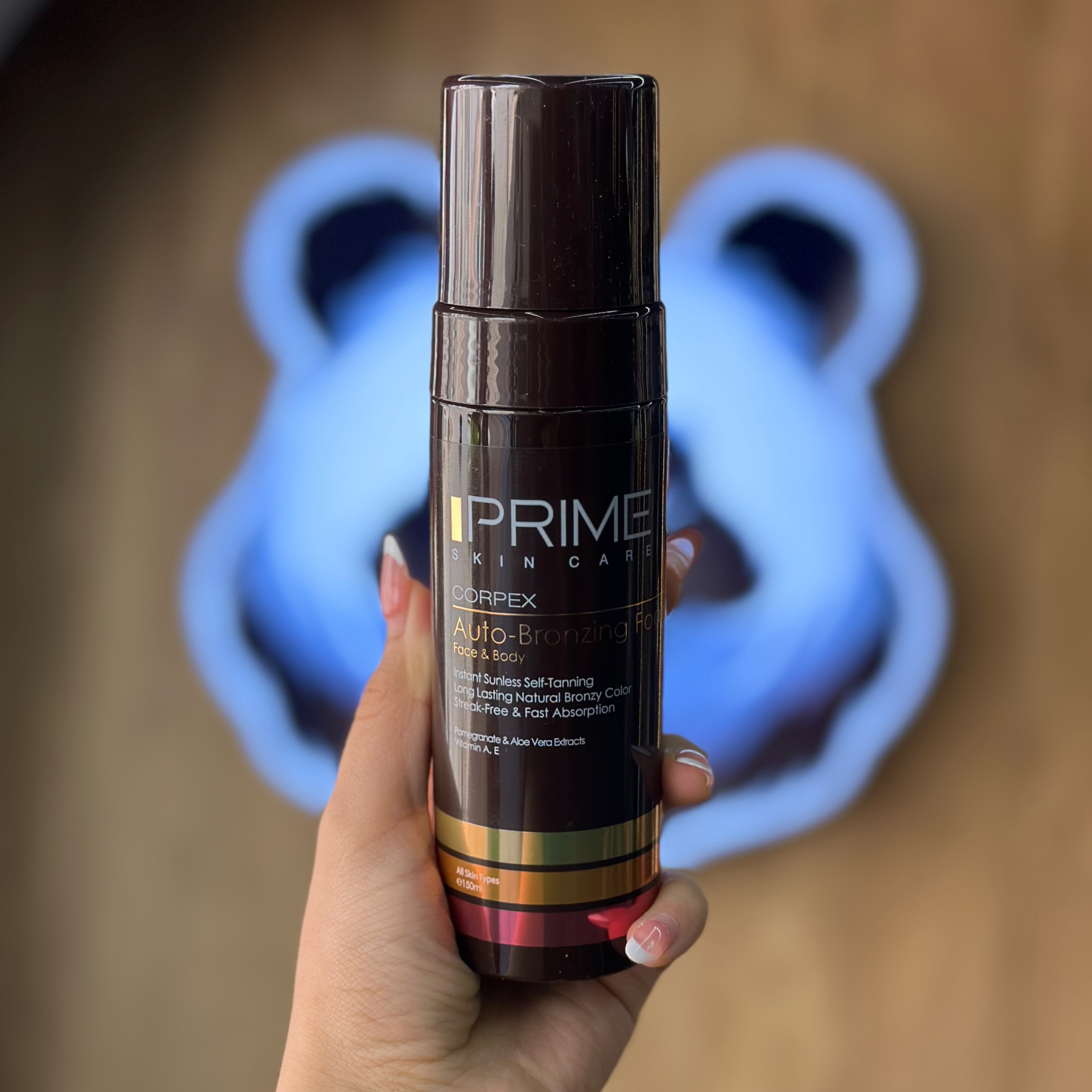 فوم برنزه‌کننده صورت و بدن پرایم Prime Face & Body Tanning Foam