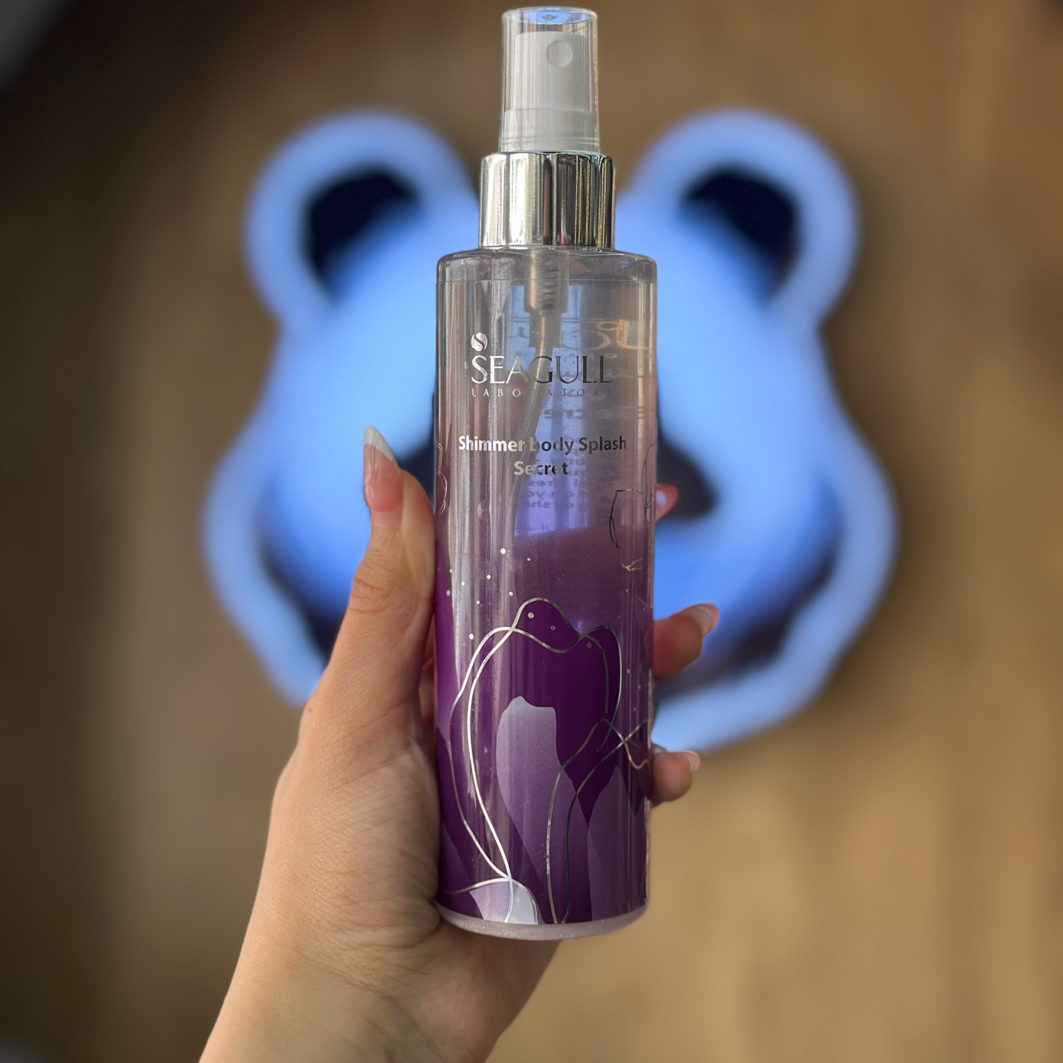 بادی اسپلش اکلیلی  SEAGULL Secret Shimmer Body Splash