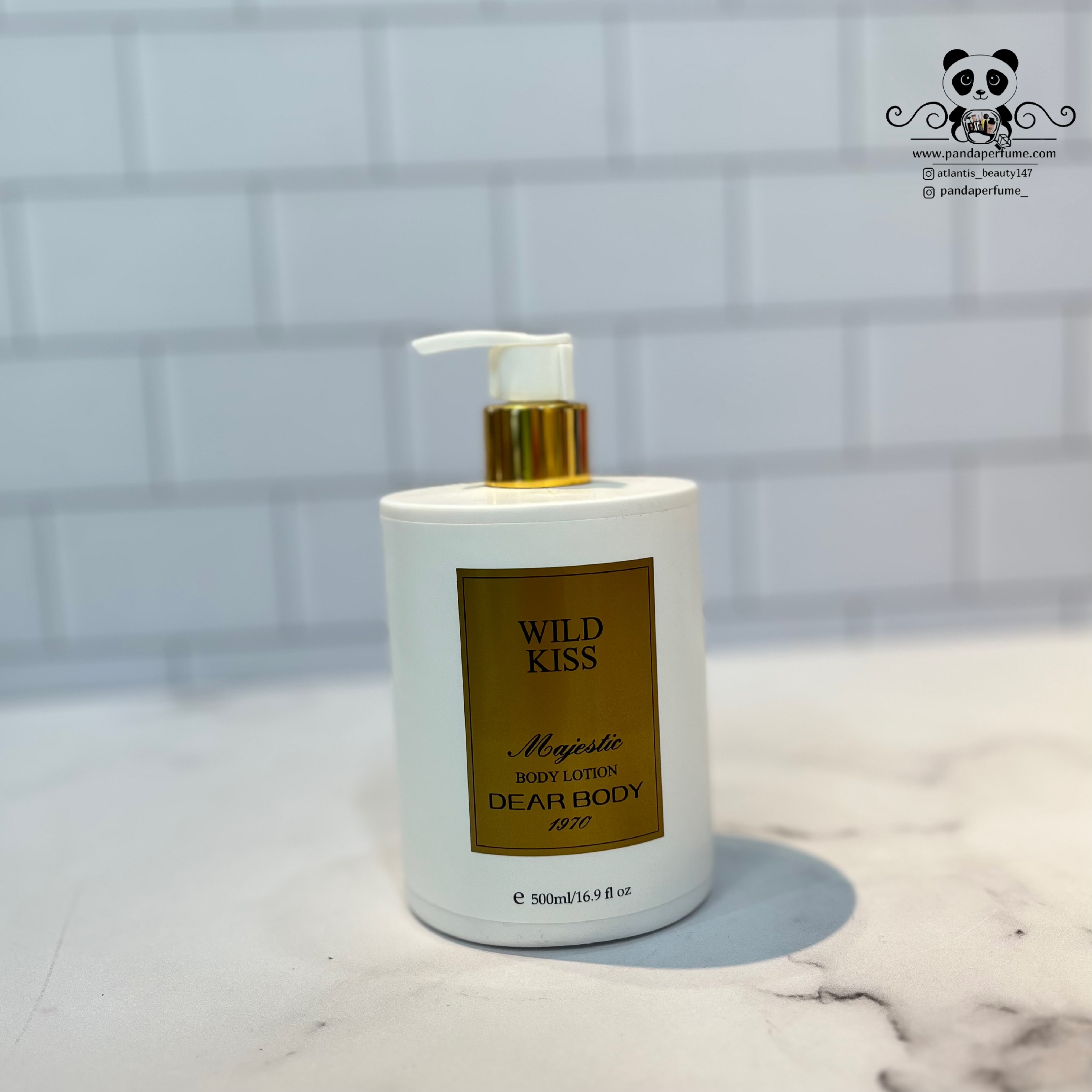 لوسیون بدن دیربادی مدل | Wlid Kiss  Body Lotion For Women 500 ML