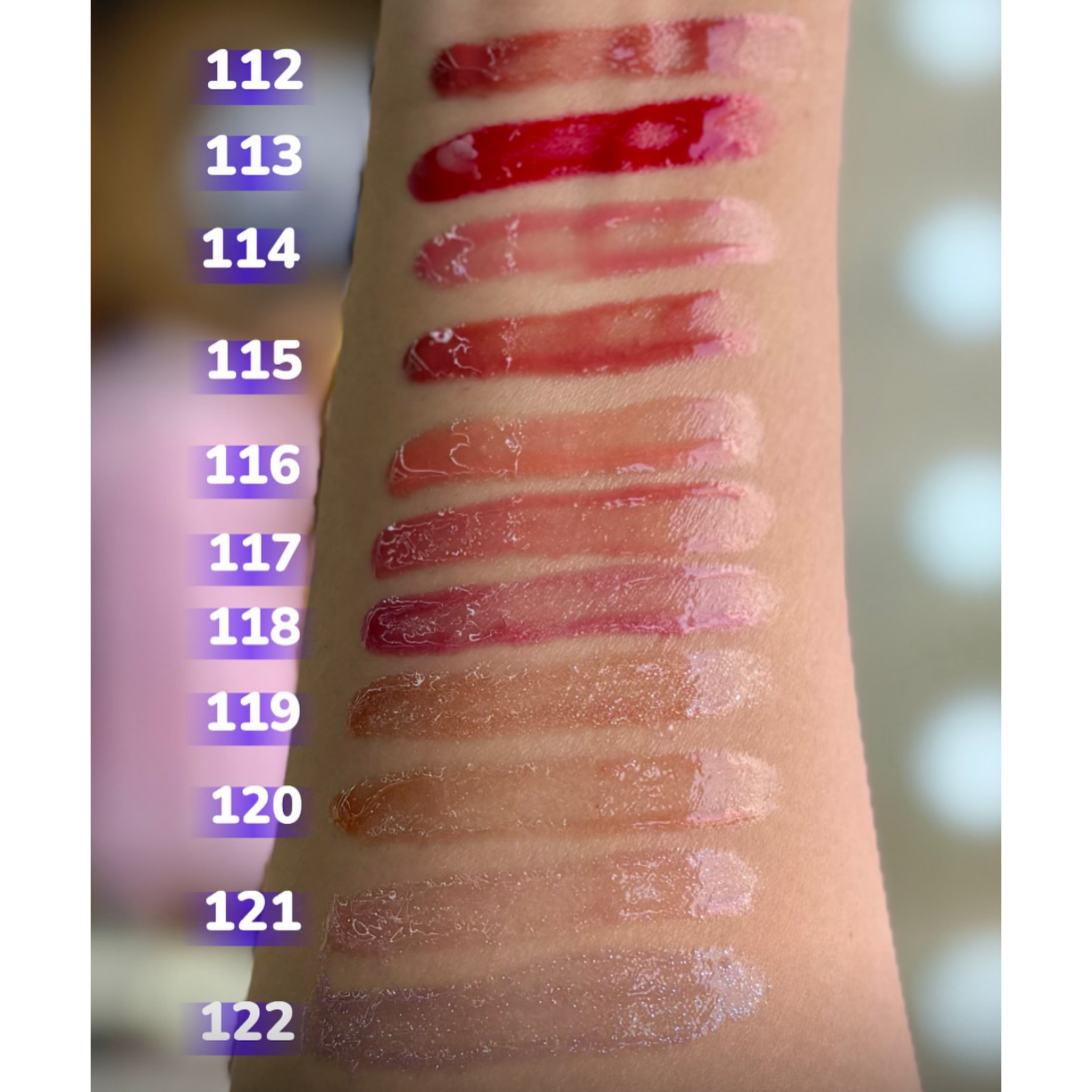 لیپ گلاس مگا شاین گلدن رز GOLDEN ROSE 3D Mega Shine Lip Gloss