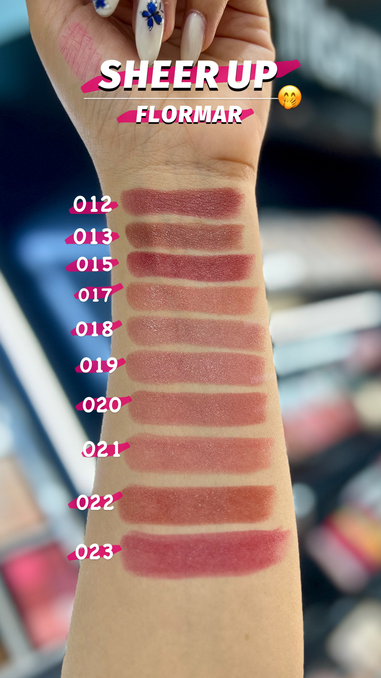 رژ لب جامد شیر‌ آپ فلورمار | SHEER UP Lipstick Flormar