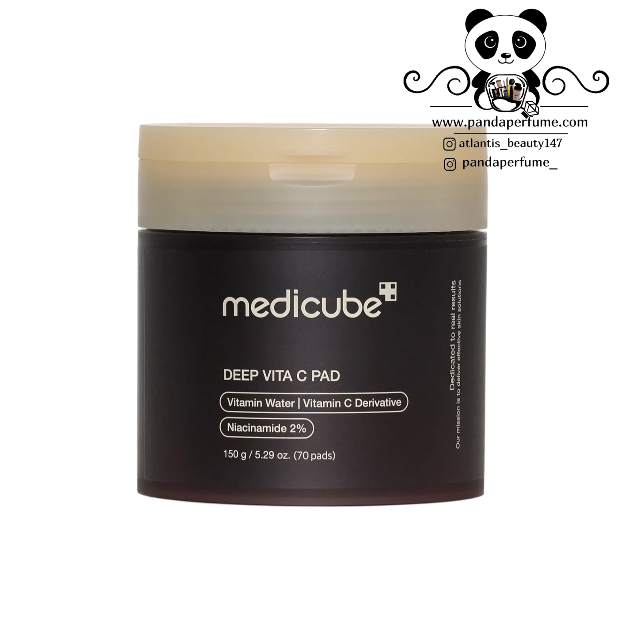 پد روشن کننده پوست دیپ ویتا سی  مدی کیوب | Deep Vita C Pad all skin types lightening cream Medicube