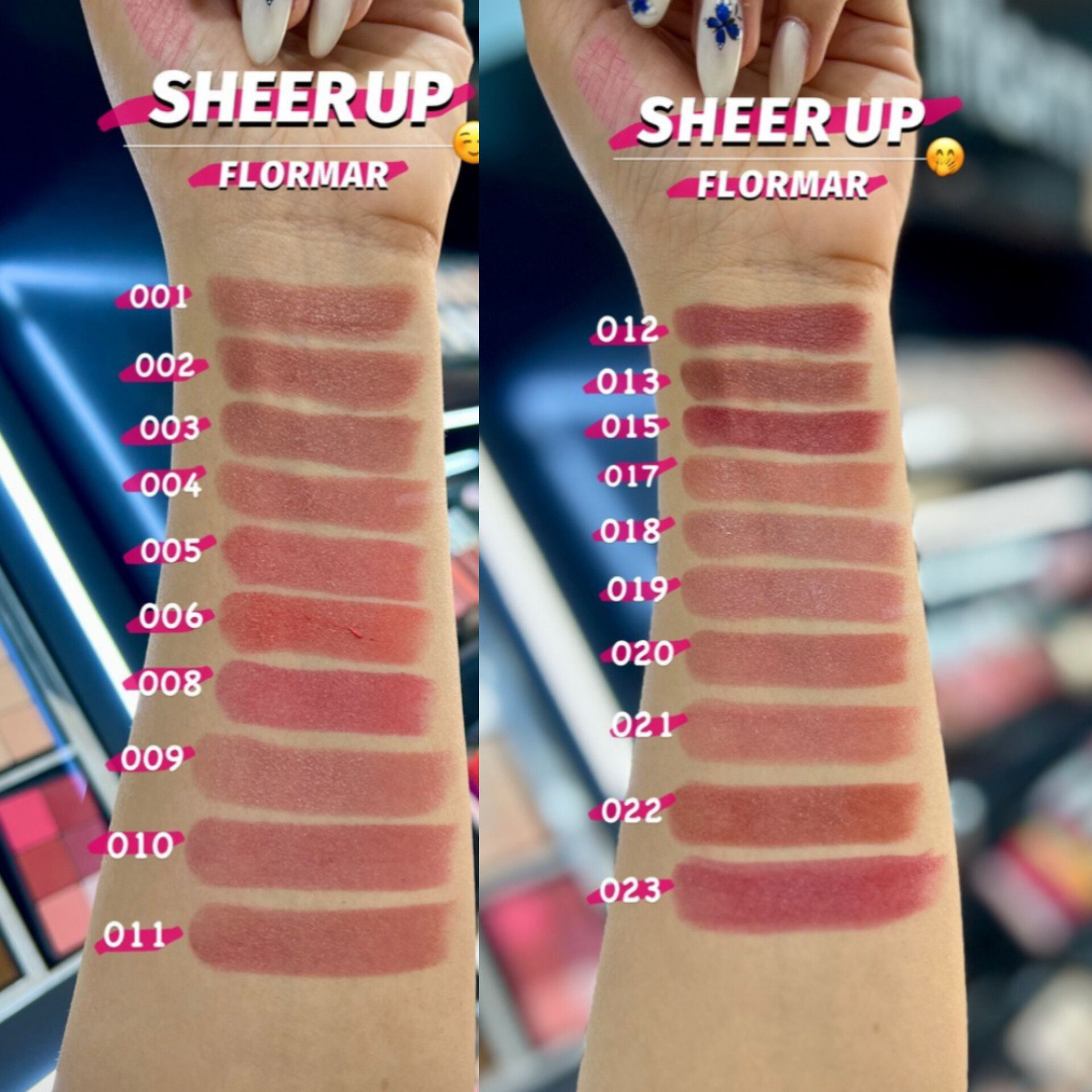 رژ لب جامد شیر‌ آپ فلورمار | FLORMAR SHEER UP Lipstick