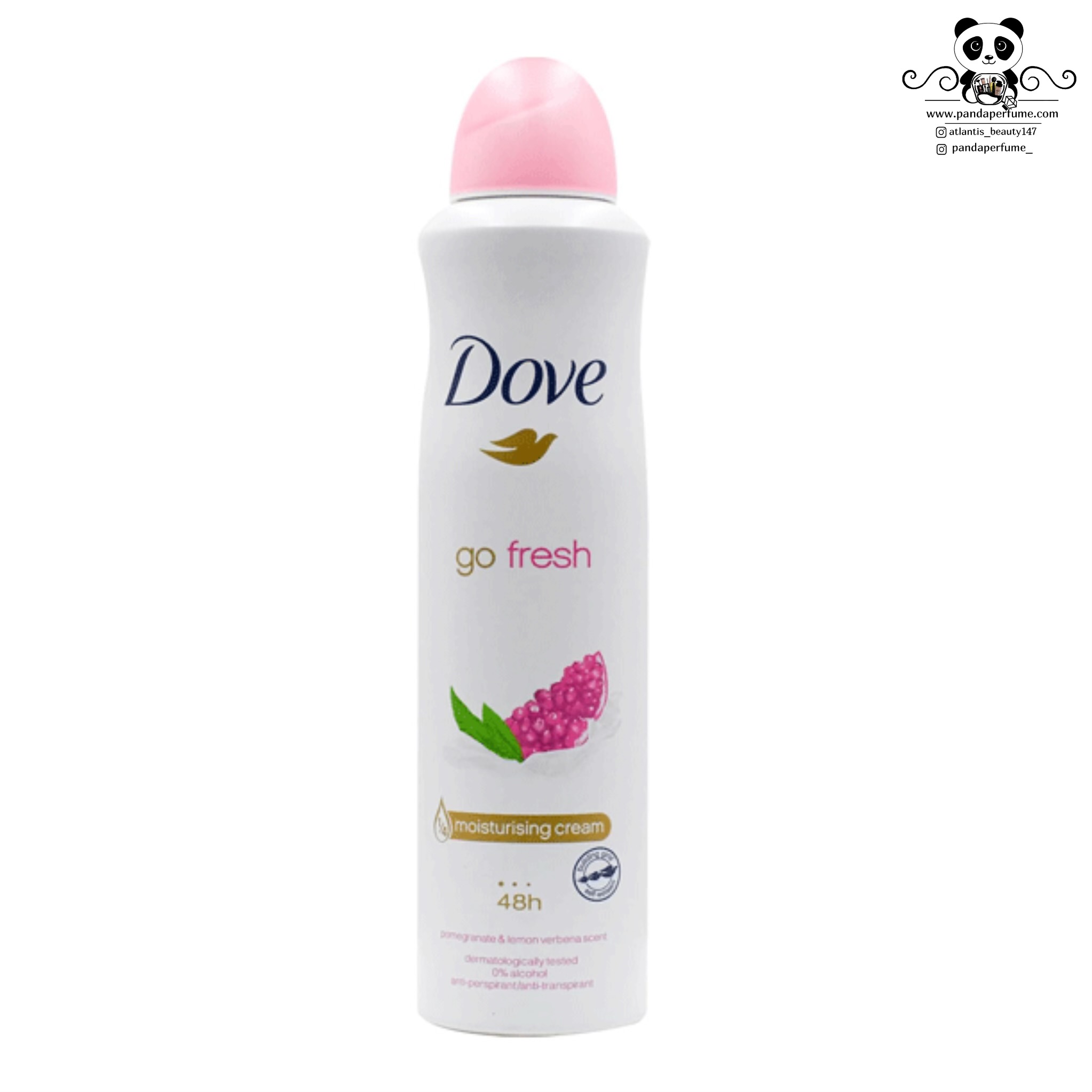 اسپری ضدتعریق زنانه با رایحه انار و به لیمو داو | DOVE GO FRESH