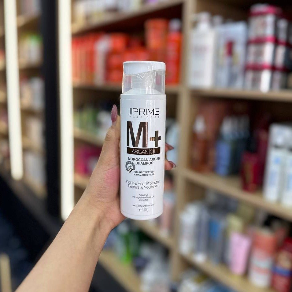 شامپو تقویت کننده آرگان +M پریم میلPrime Moroccan Argan Shampoo | 250