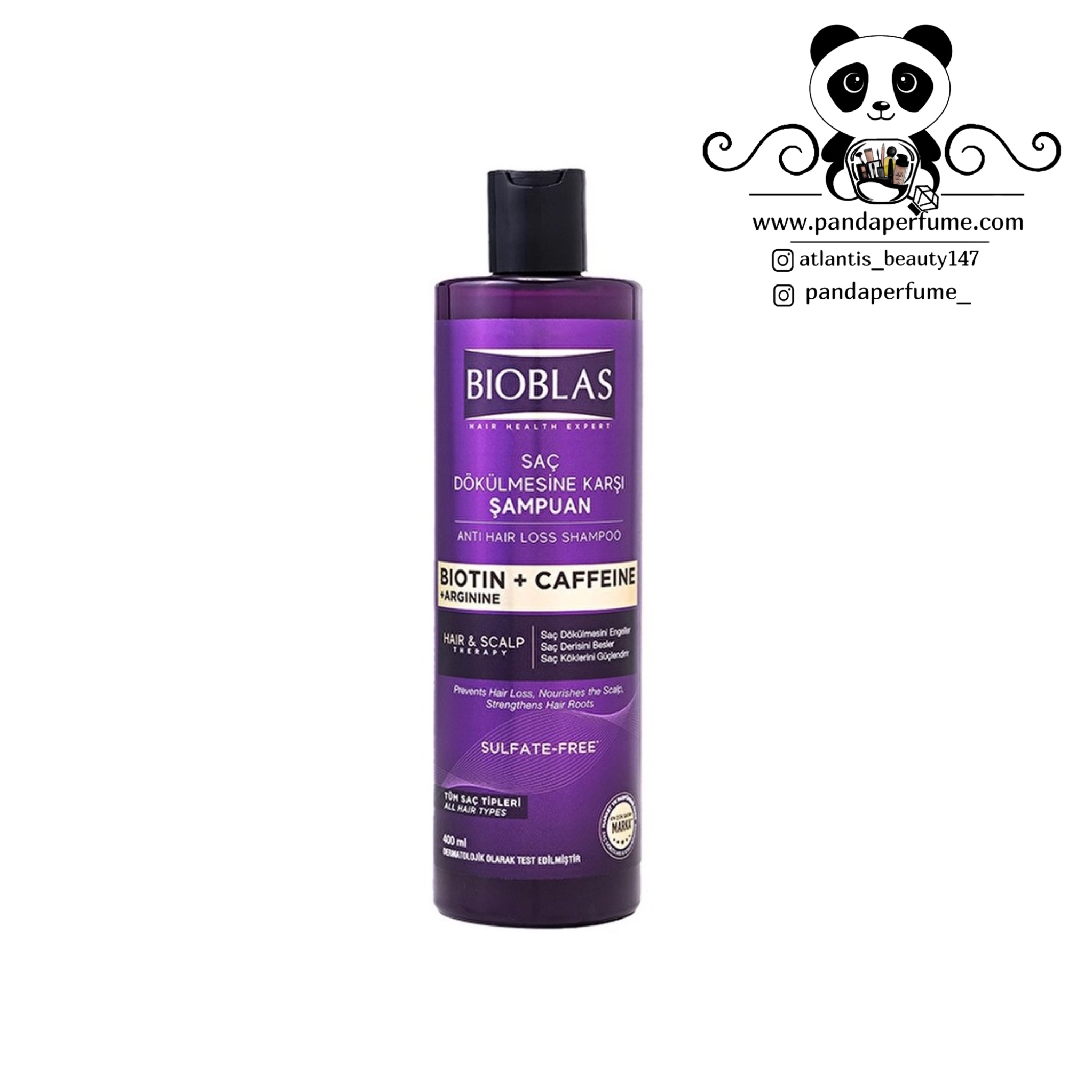 شامپو بایوبلاس کافین و بیوتون |  Caffeine + Biotin BIOBLAS