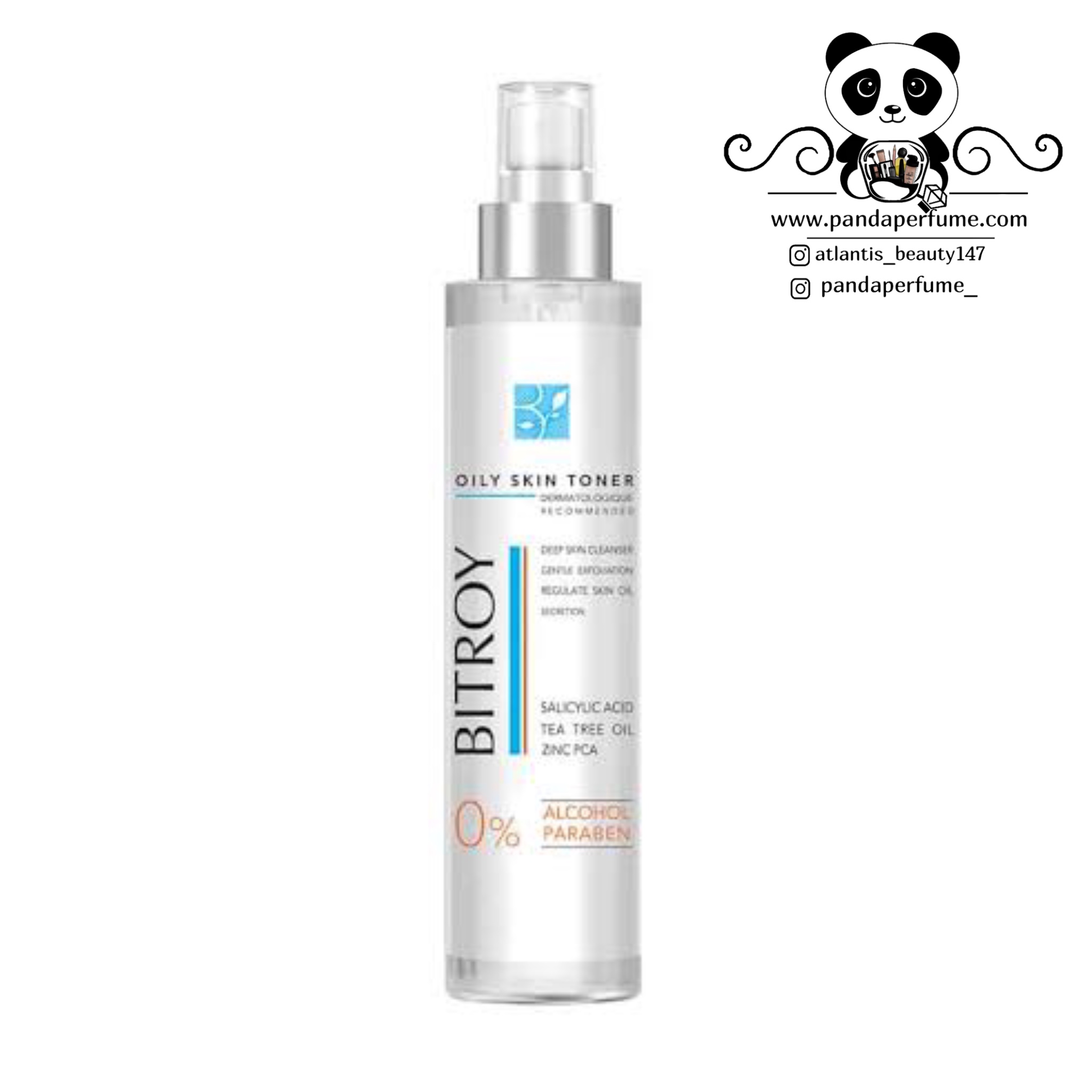 تونر پاک کننده صورت بیتروی مناسب پوست چرب حجم 200 میلی لیتر | Bitroy Cleansing Toner For Oily Skin 