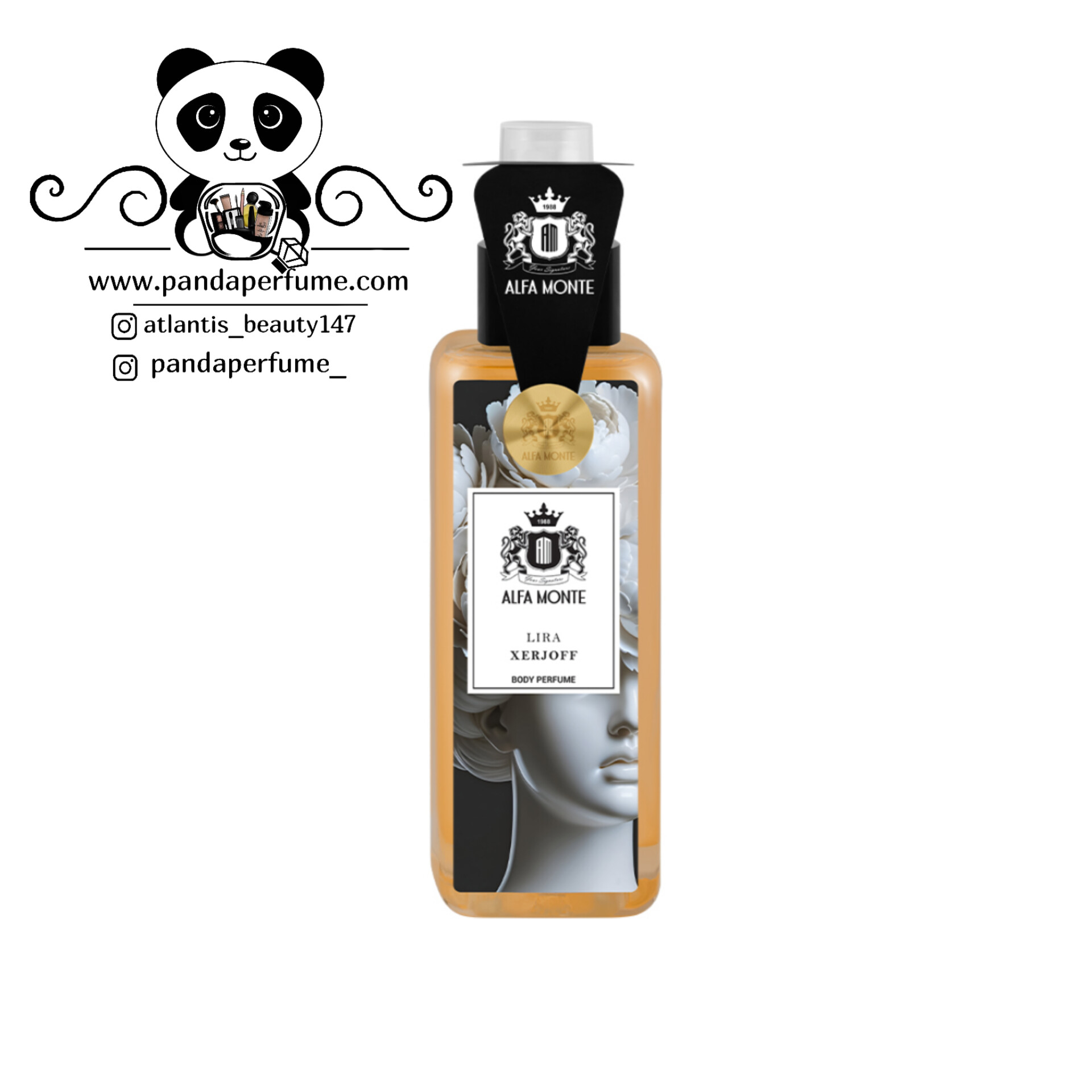 بادی پرفیوم لیرا زرجوف (Lira Xerjoff) آلفامونته Alfa Monte