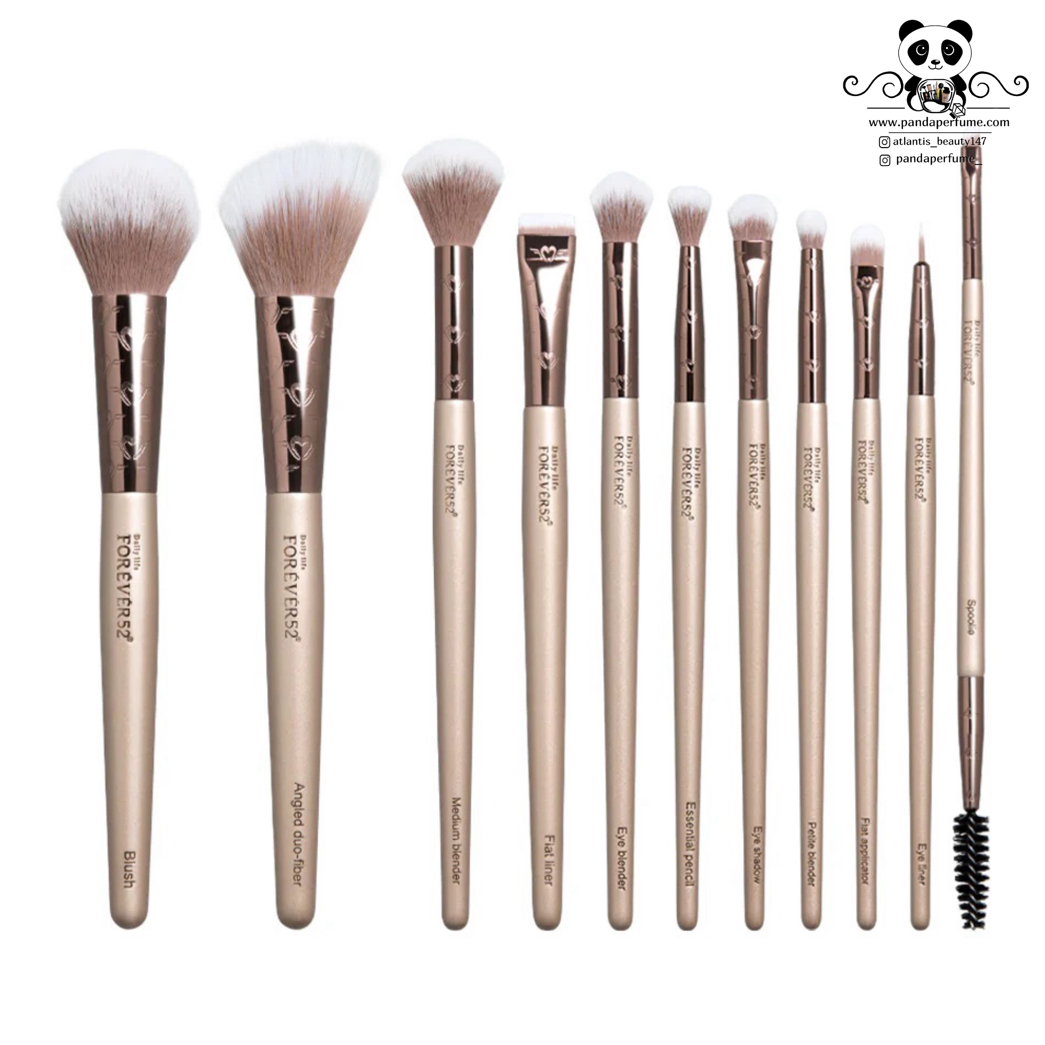 ست براش 11 عددی فوراور52 (XZ021) | FOREVER52 Everyday Glow 11 PCS Bruh Set