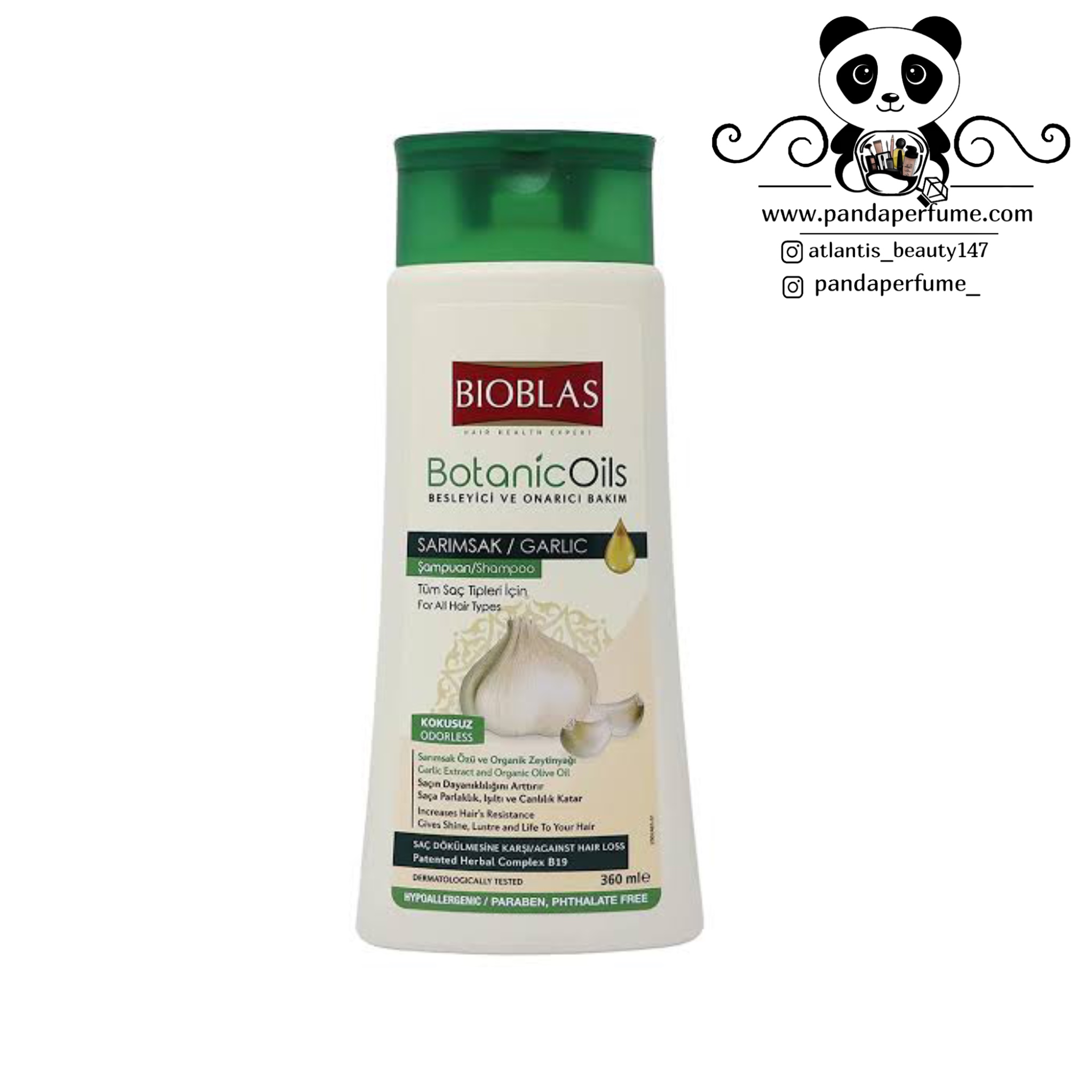 شامپو سیر بایوبلاس | Bioblas Garlic Shampoo