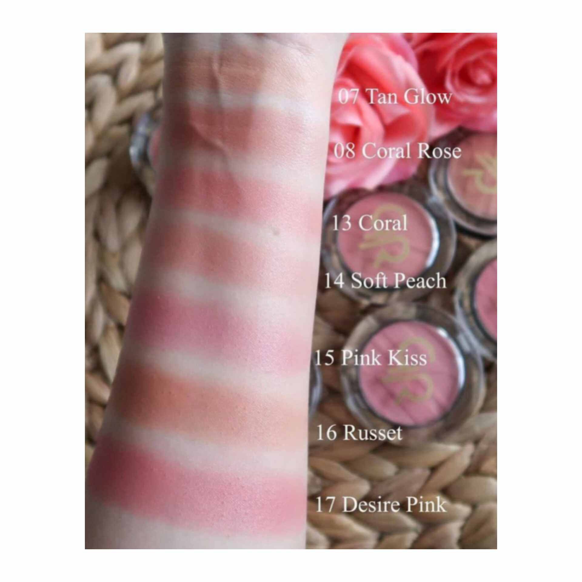 رژ گونه پودری گلدن رز | GOLDEN ROSE Powder Blush