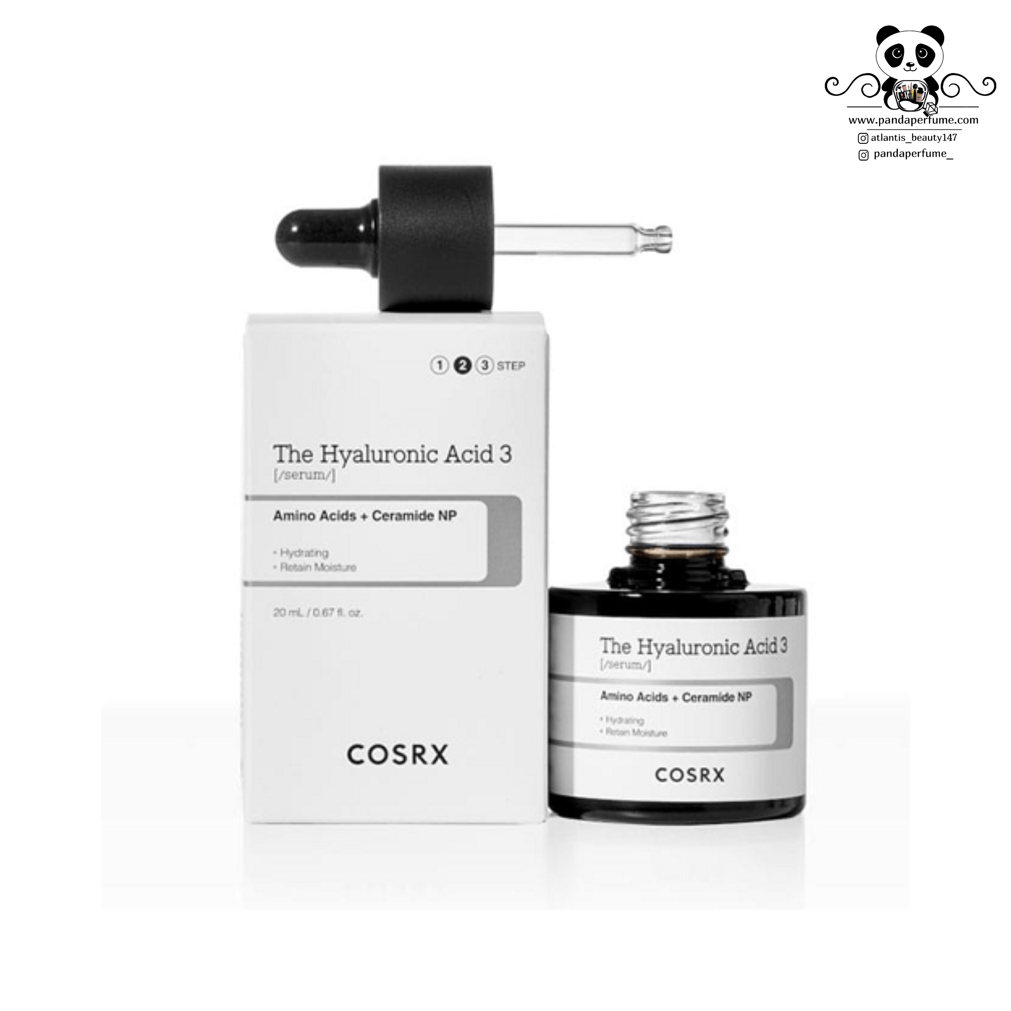 سرم آبرسان هیالورونیک اسید 3 درصد کوزارکس Cosrx حجم 20میل