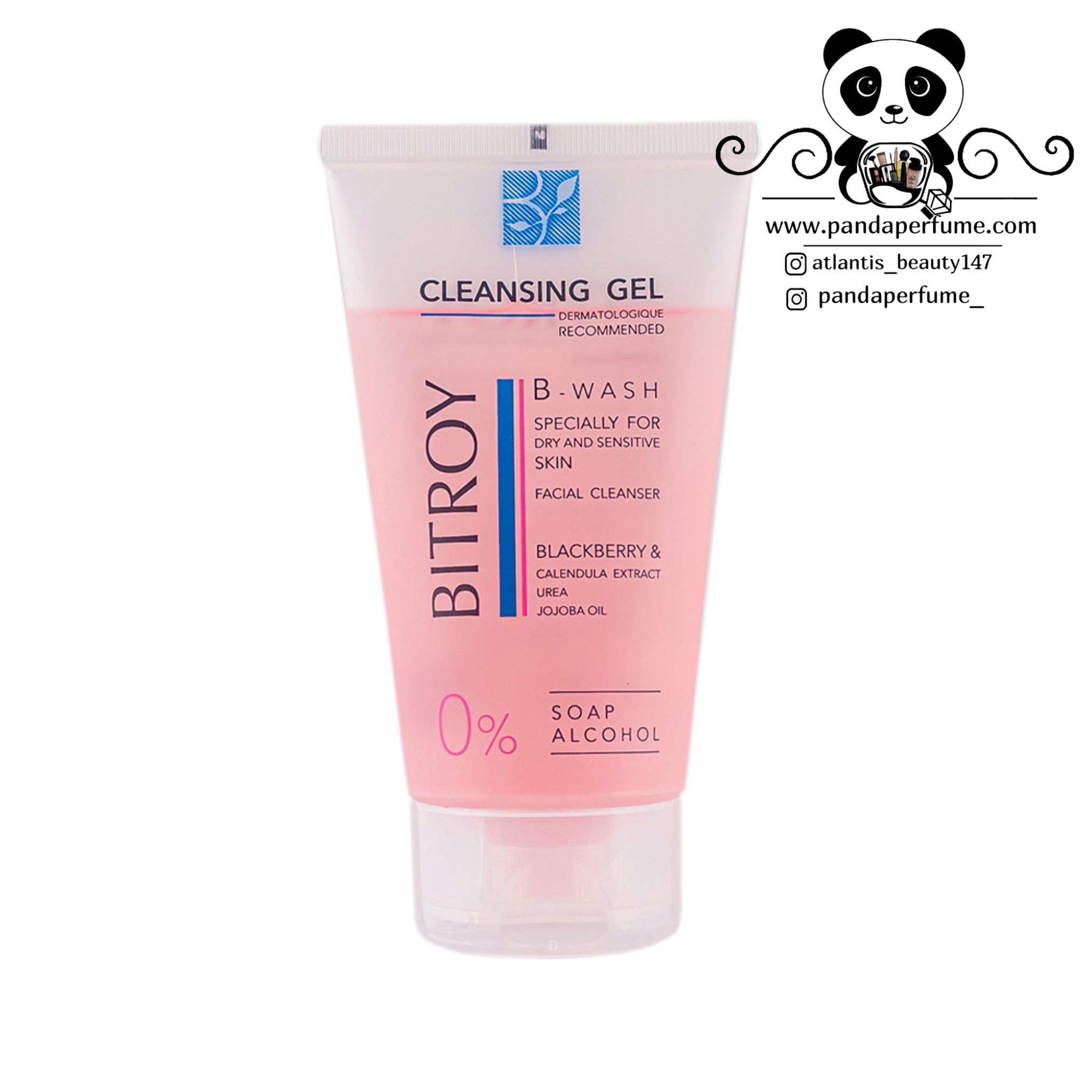 ژل شستشوی B Wash مناسب پوست خشک و حساس (فاقد صابون و الکل) حجم 150 میل بیتروی | Bitroy Whitening Face B Wash With Vitamin C 150ml