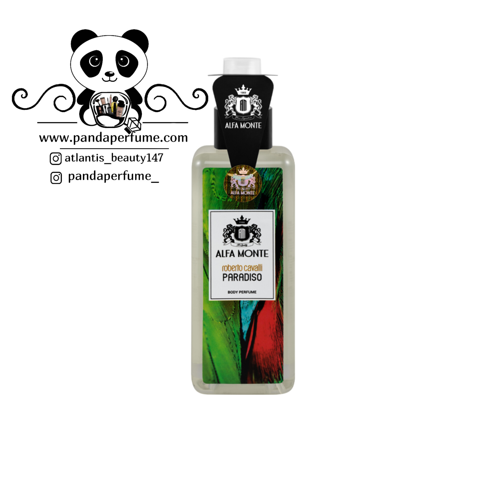 بادی پرفیوم روبرتو کاوالی پارادایسو (Paradiso) آلفامونته Alfa Monte