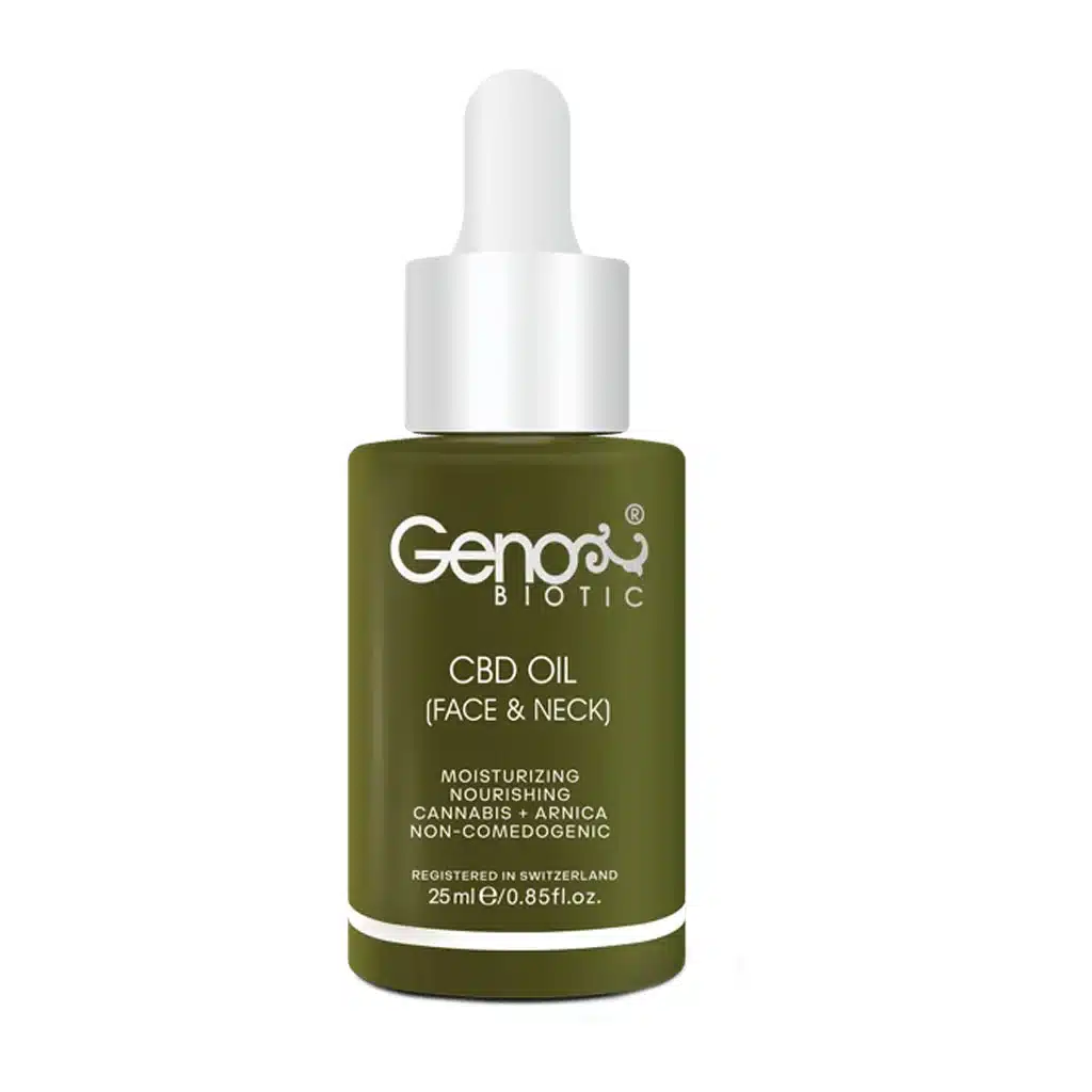 روغن رطوبت رسان ژنو بایوتیک مناسب پوست بدن و صورت میل Geno Biotic CBD Oil |25 