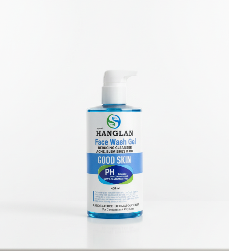  ژل شوینده هانگلن پوست چرب  400 میل |HANGLAN FACE WASH GEL