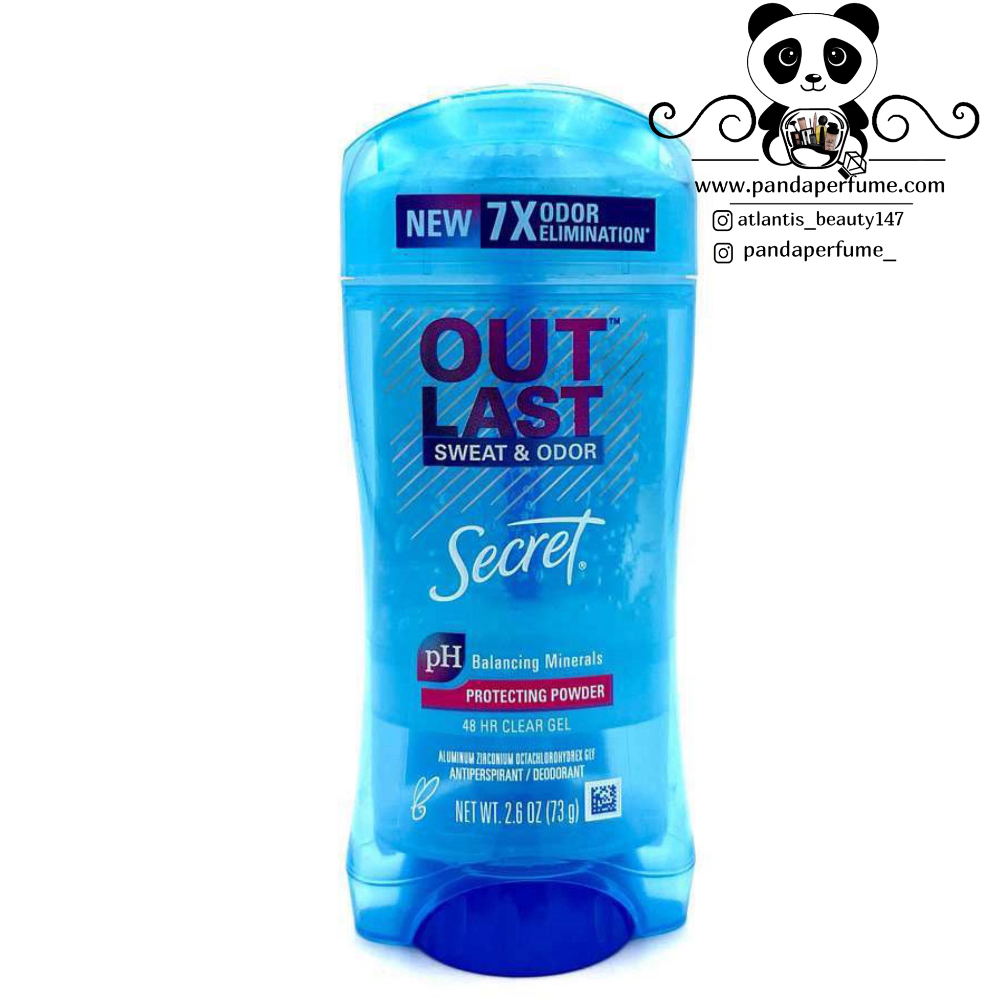 مام ژله ای ضد تعریق سکرت مدل حجم 73 گرم Secret Antiperspirant Gel Protecting Powder, Volume