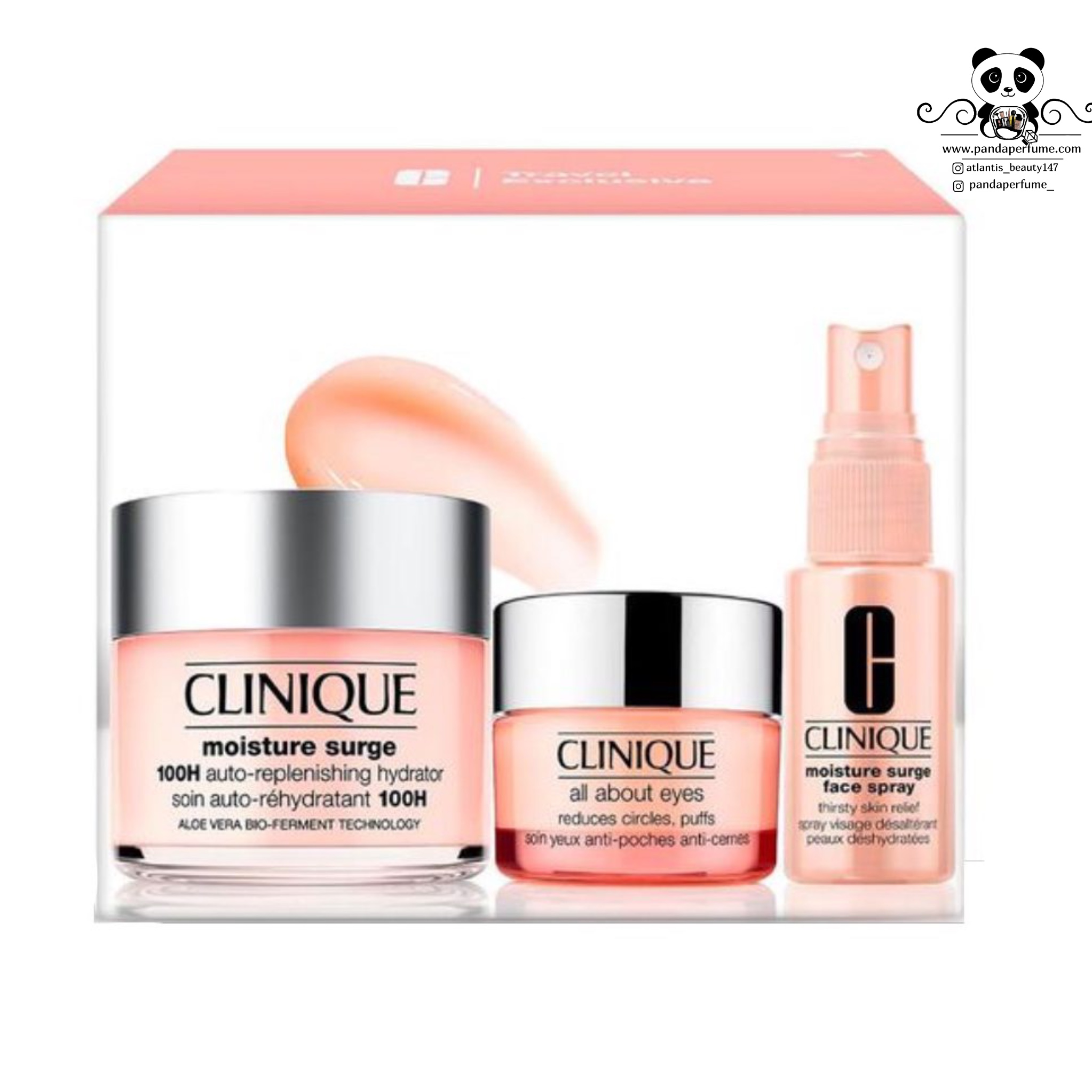 پک آبرسان 100 ساعته کلینیک Clinique سه تایی مدل ultra hydration