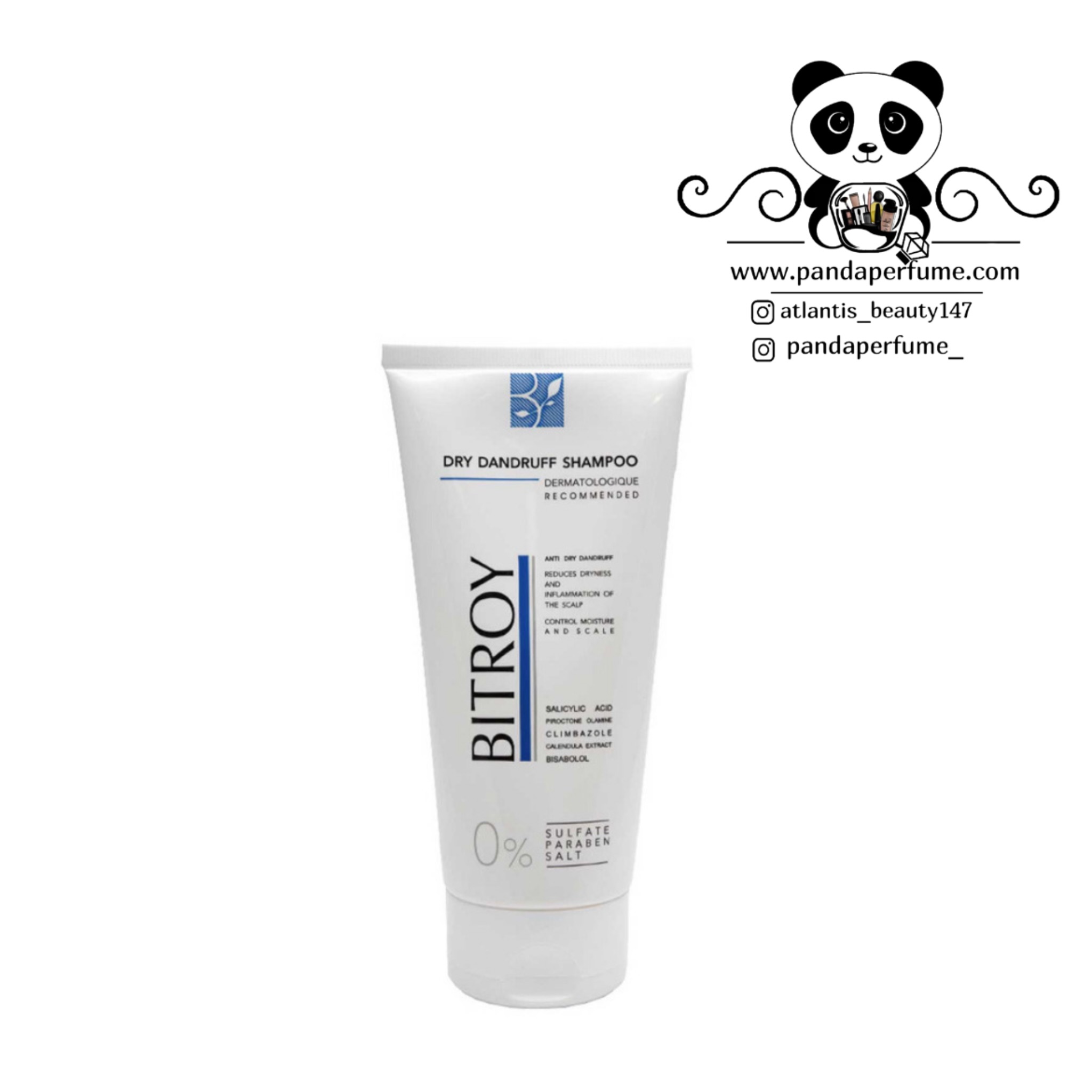 شامپو ضد شوره موهای خشک بیتروی 200 میلی لیتر |   Bitroy Shampoo Anti Dry Dandruff 