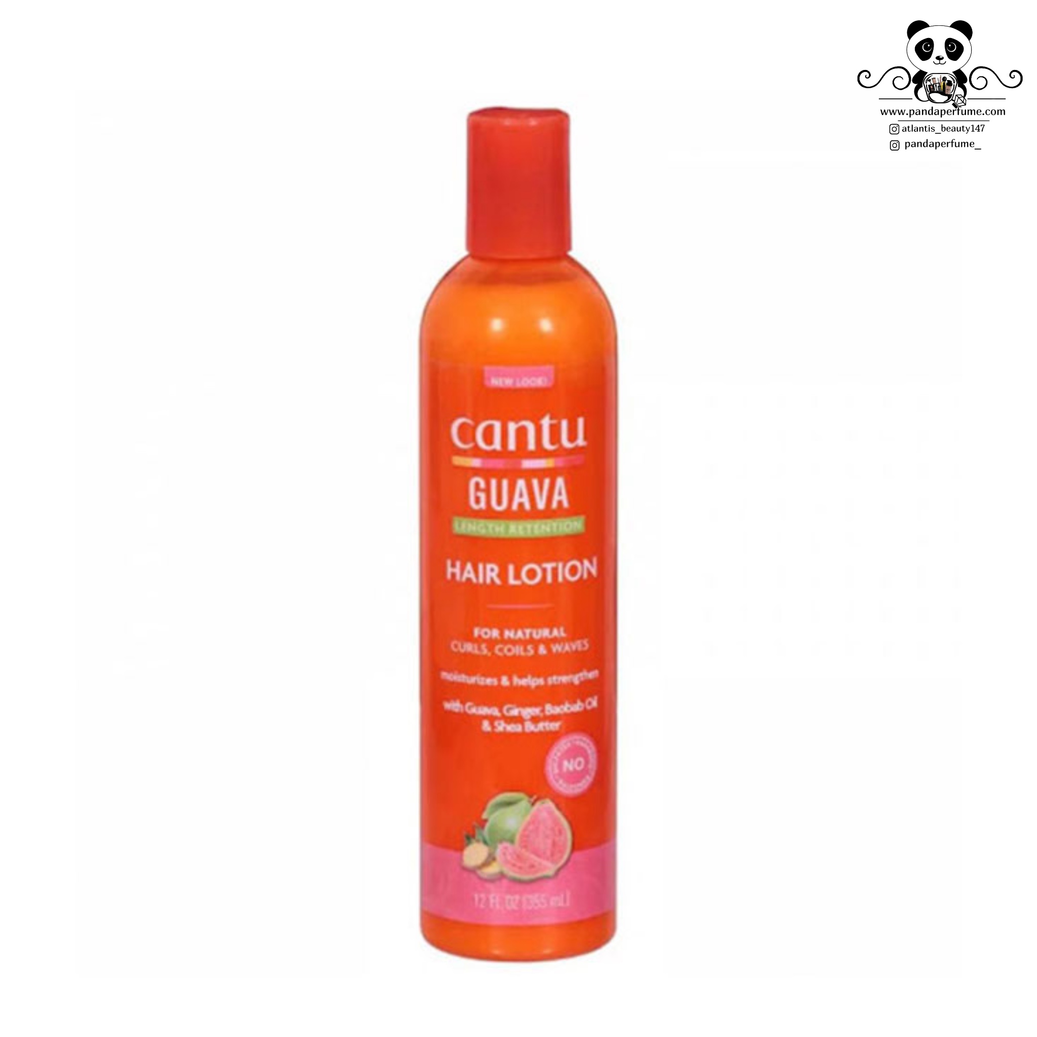 لوسیون آبرسان و پروتئین رسان مو گوآوا و زنجبیل کنتو | Cantu Guava & Ginger Hair Lotion 
