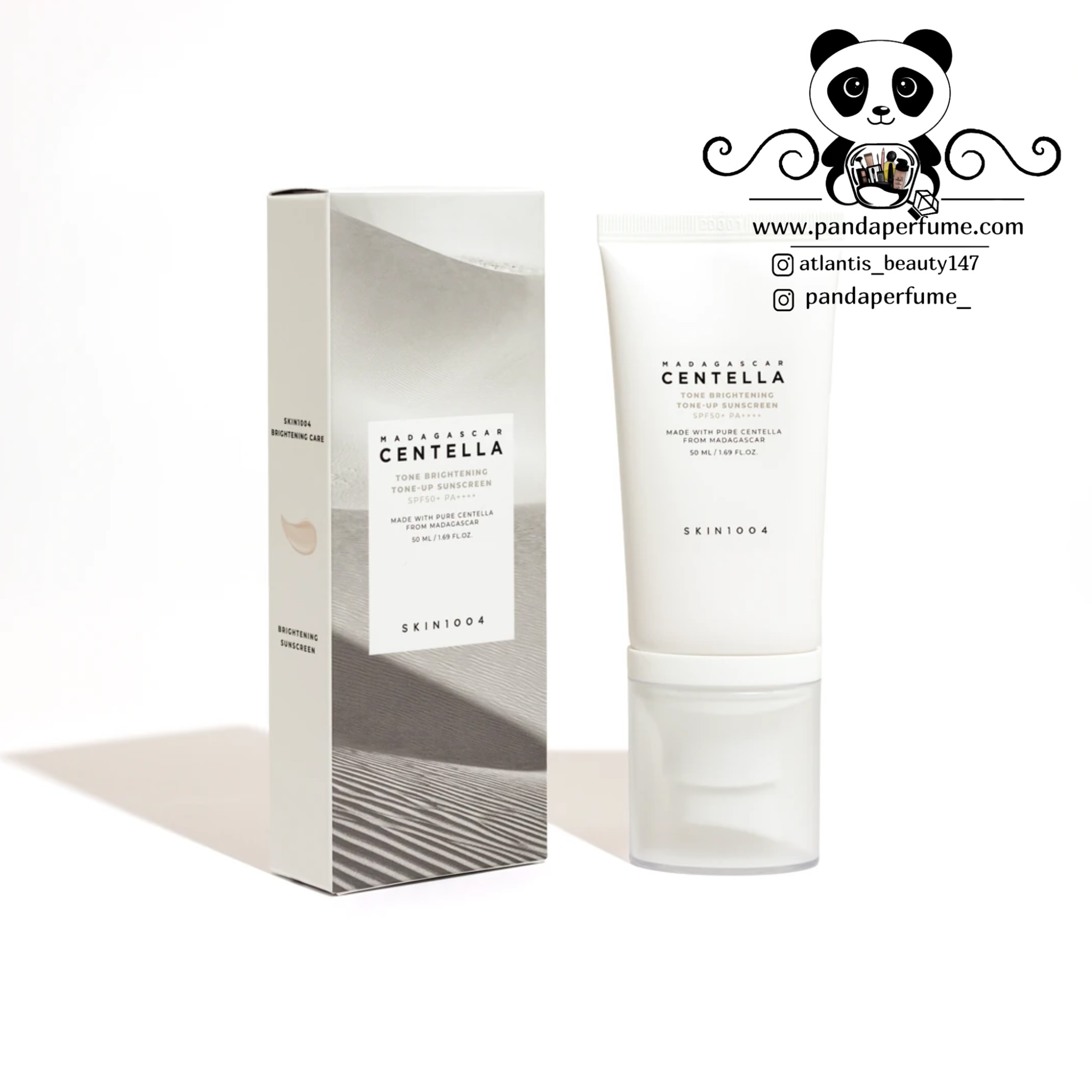 کرم ضد آفتاب روشن کننده سنتلا اسکین 1004 | Centella TONE BRIGHTENING TONE-UP SUNSCREEN 