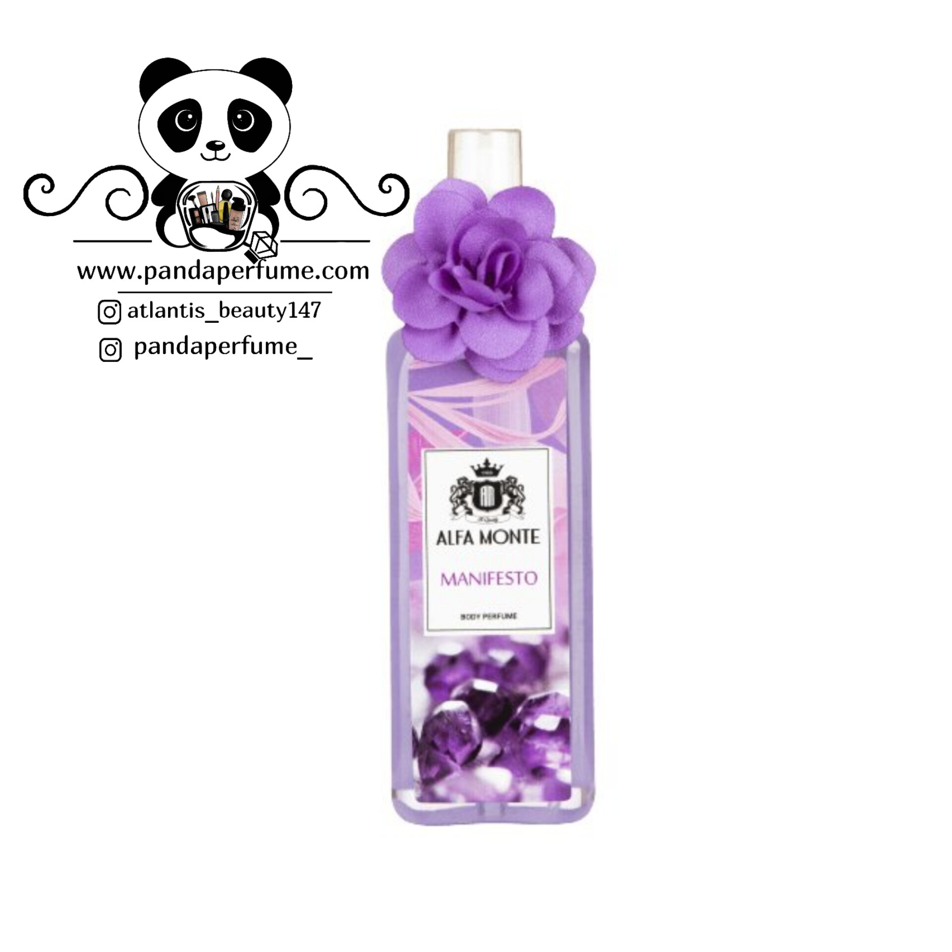 بادی‌ پرفیوم ایو سن لورن مانیفستو (Manifesto) آلفامونته Alfa Monte