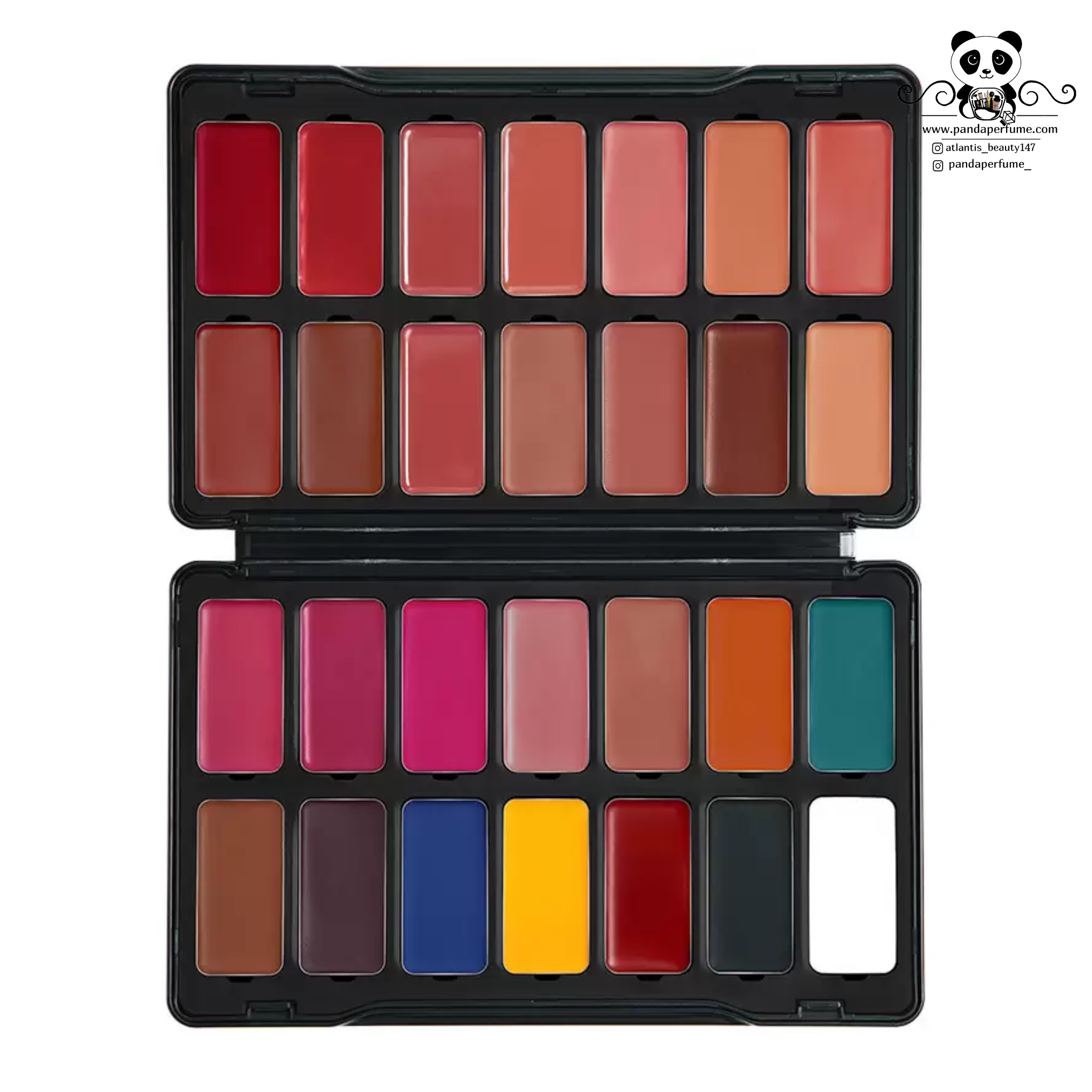پالت رژلب فوراور52 (SHL001) | FOREVER52 Showstopper 28 Color Lip Palette SHL001 – 58.8 gr