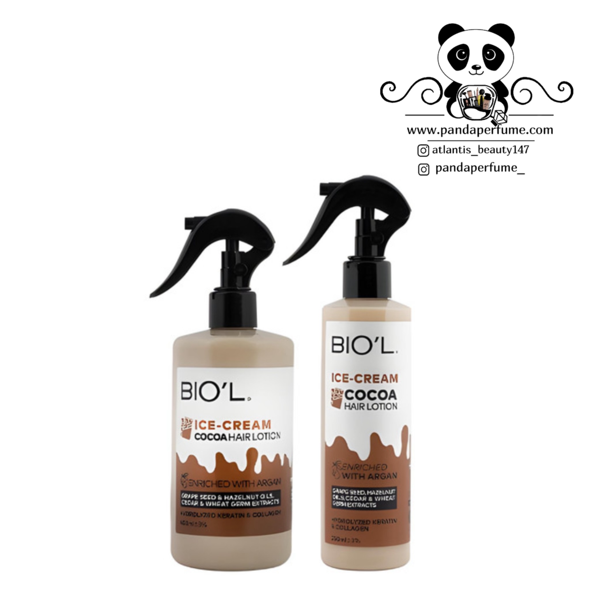 لوسیون مو بدون آبکشی بیول مدل بستنی نسکافه ای Biol