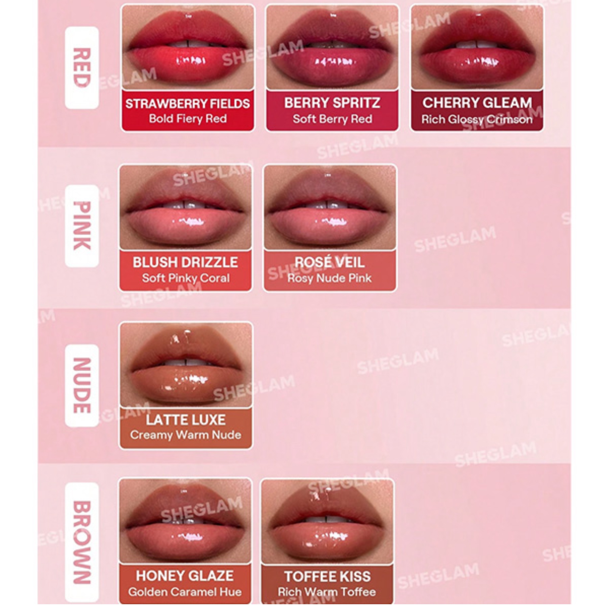 بوستر پلامپر حجم دهنده شیگلم |  SHEGLAM Bold Booster Lip Plumper