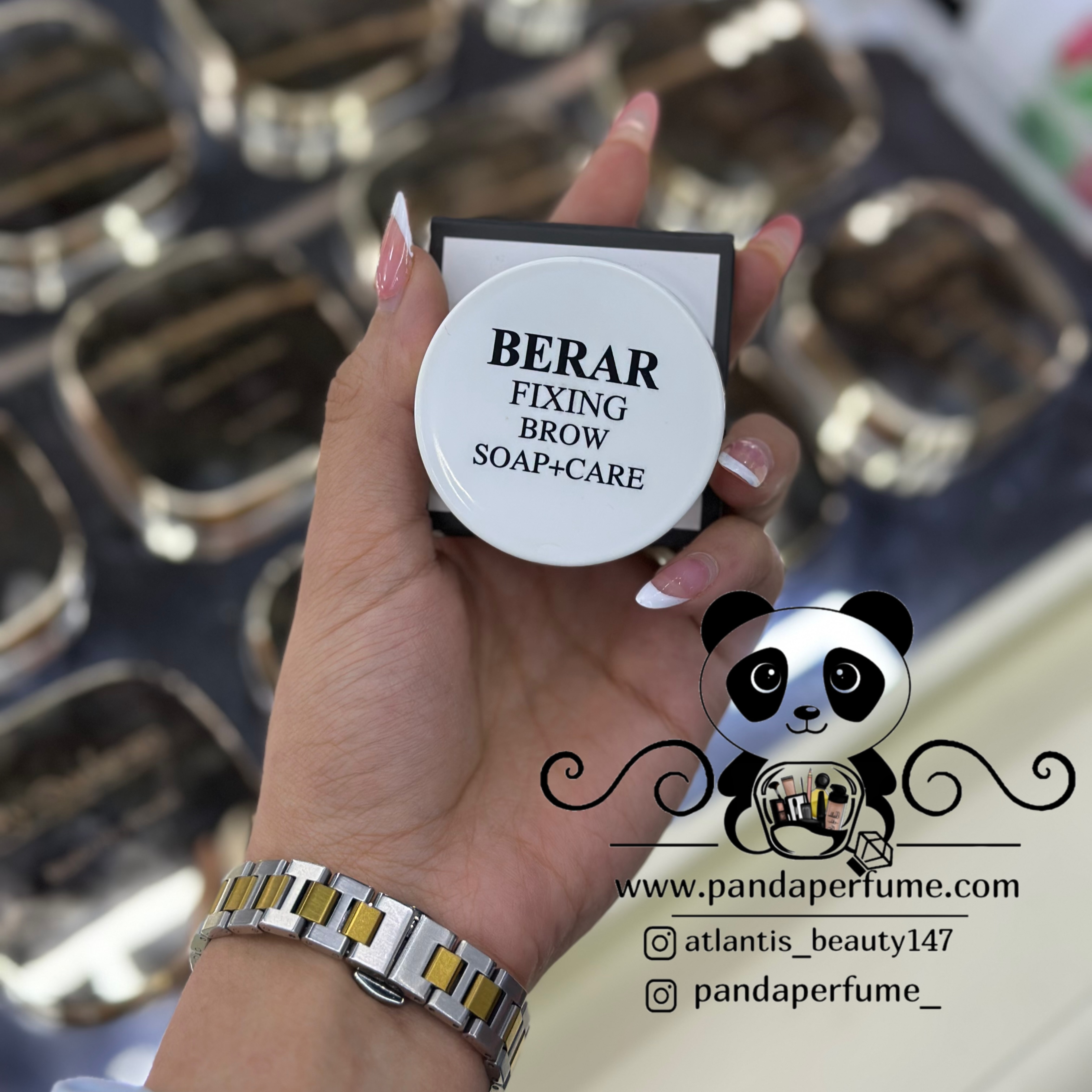 ژل ابرو کاسه ای BERaR گرم 10 | BERAR Eye Brow Gel