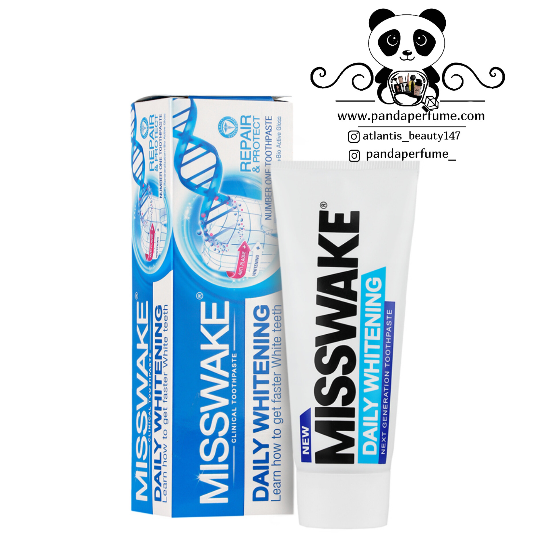 خمیر دندان سفید کننده میسویک|Misswake Daily Whitening