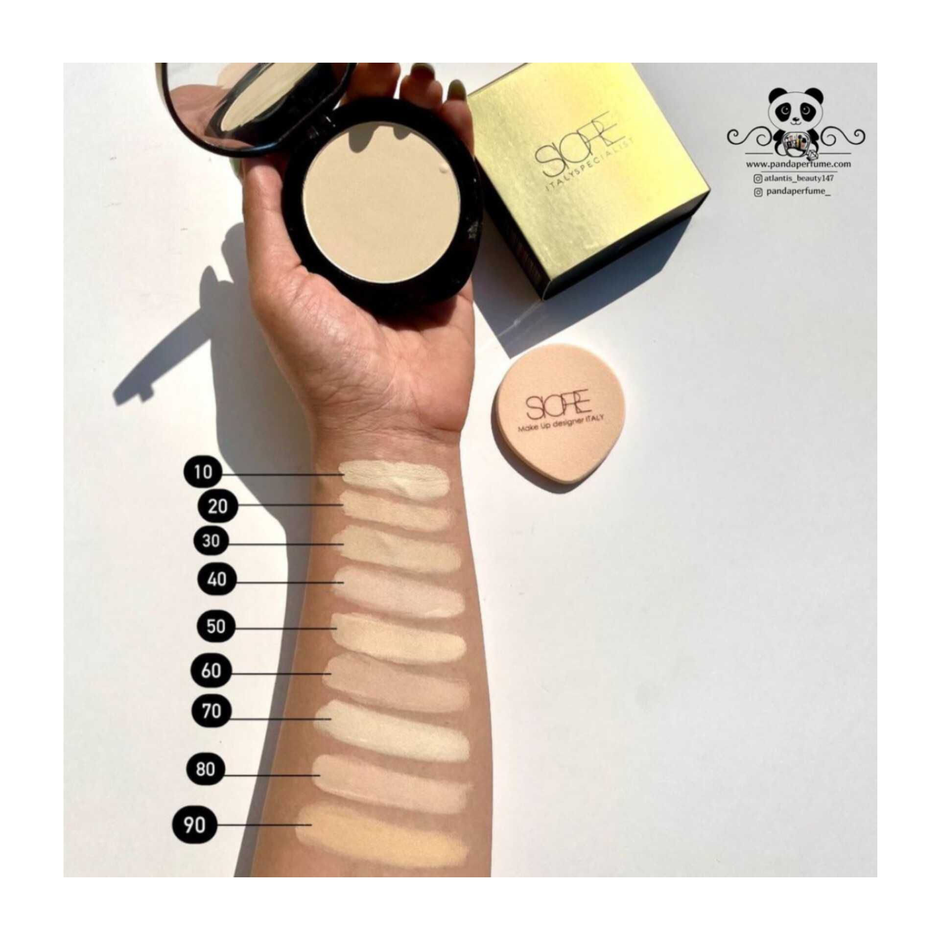 پنکک سیوره خیس و خشک  مدل ضد چروک | SIORE WET & DRY COMPACT FOUNDATION ANTI-AGING