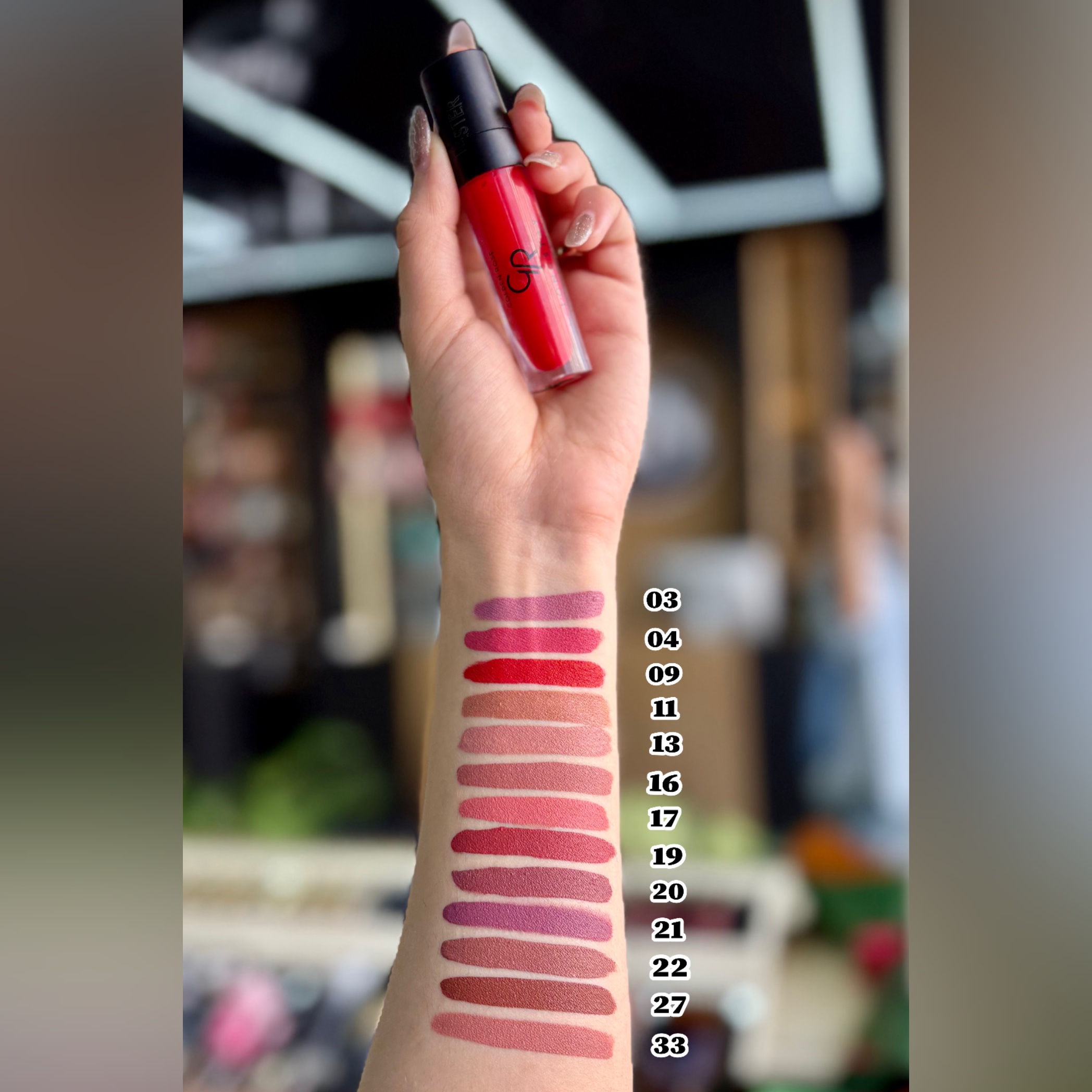 رژ لب مایع لانگ استی گلدن رز | Golden Rose LONGSTAY Liquid Matte Lipstick