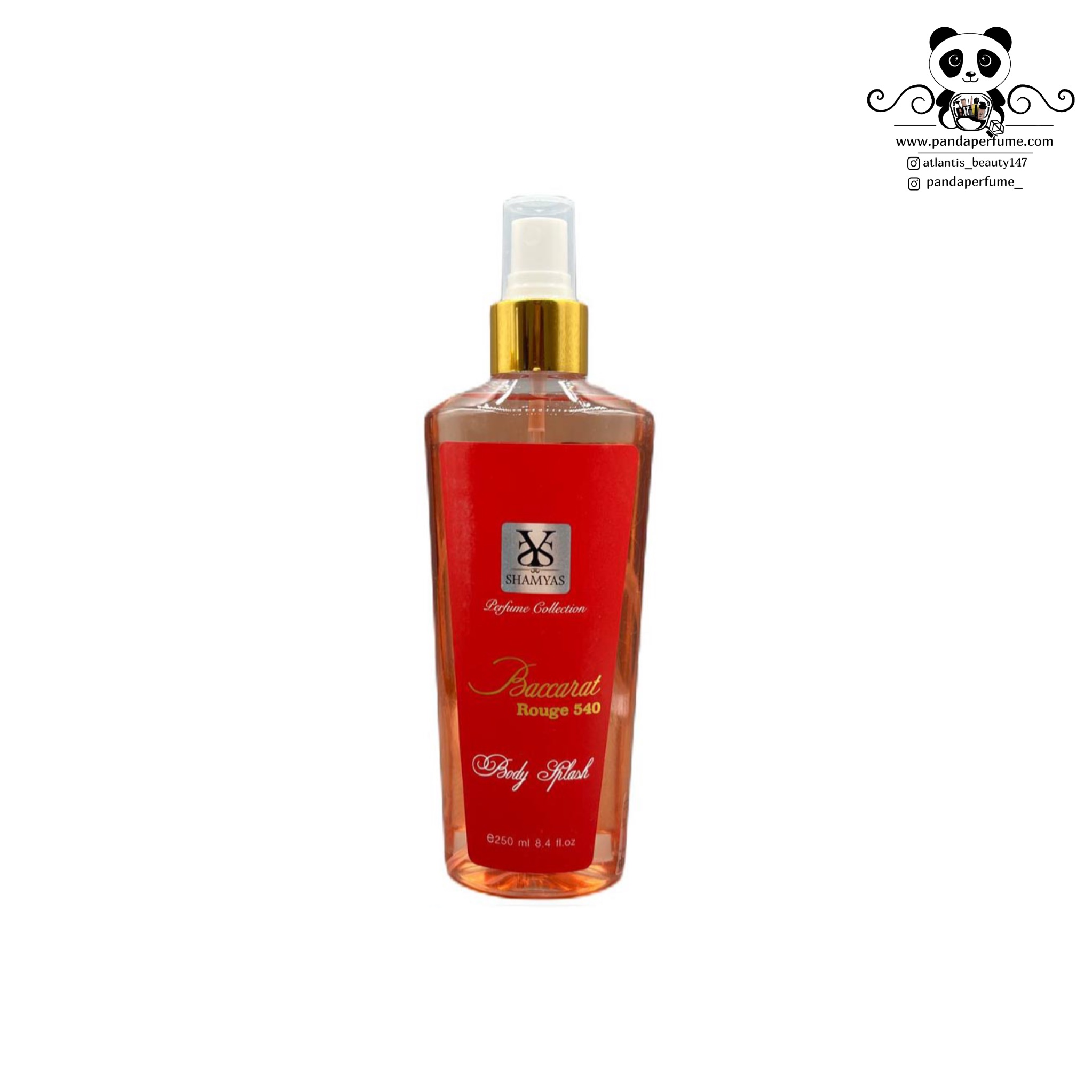 بادی اسپلش زنانه باکارات رژ (Baccarat Rouge) شمیاس