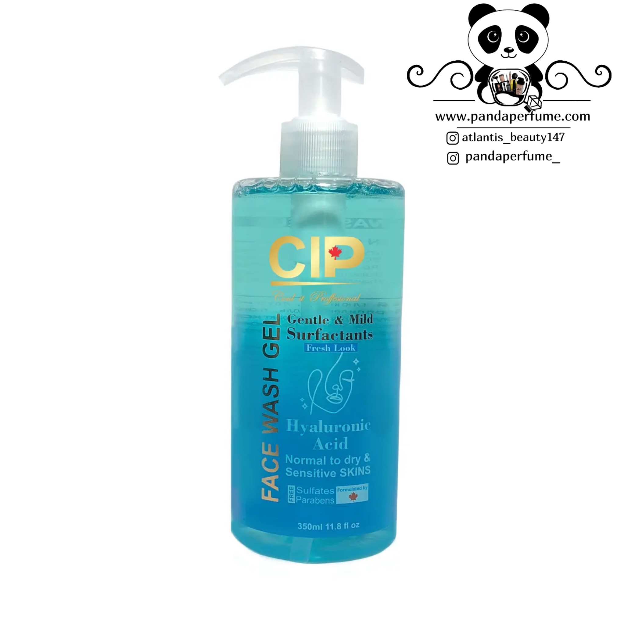 ژل شست و شو خشک و نرمال | face wash gel CIP